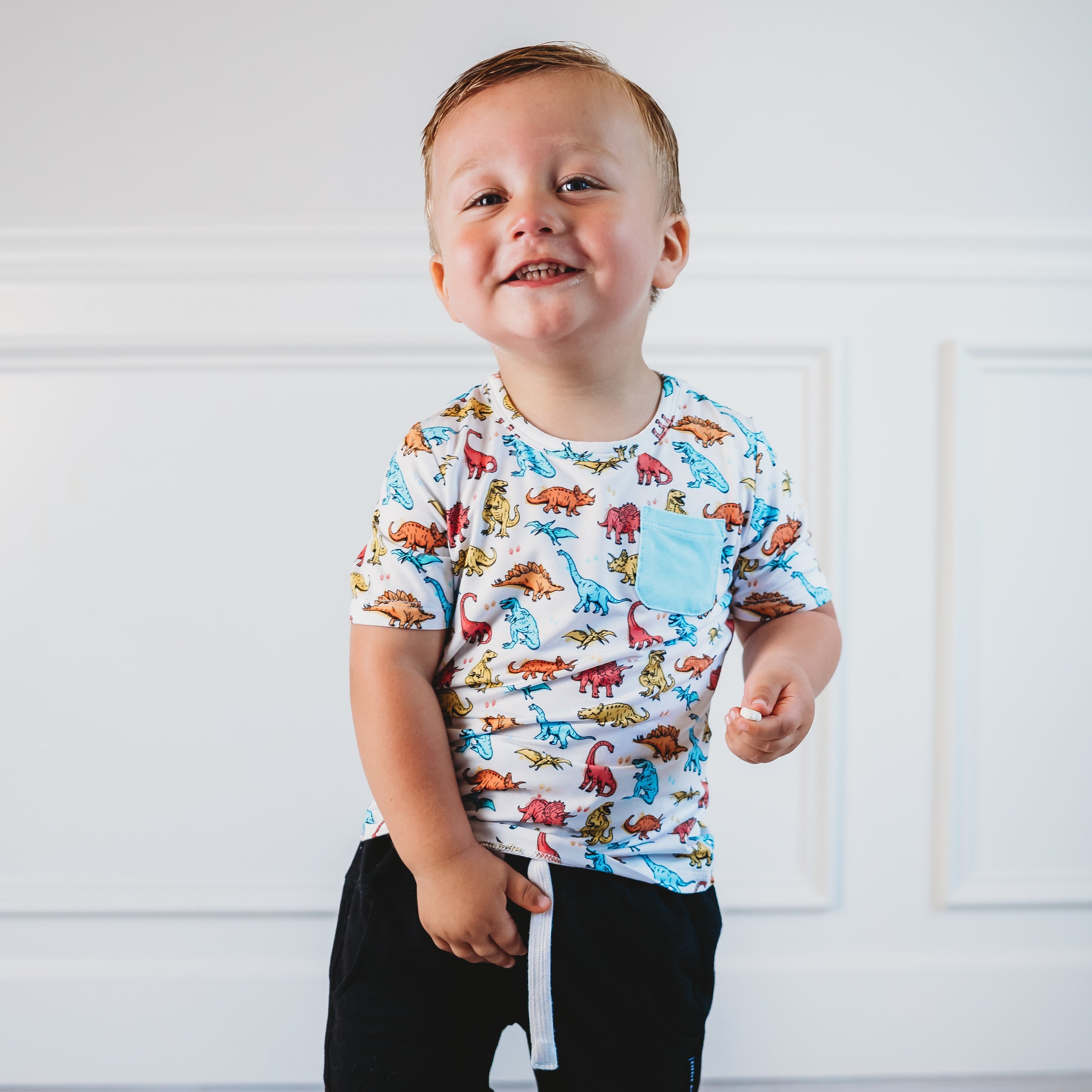 Color Me Dino Dream Pocket Tee