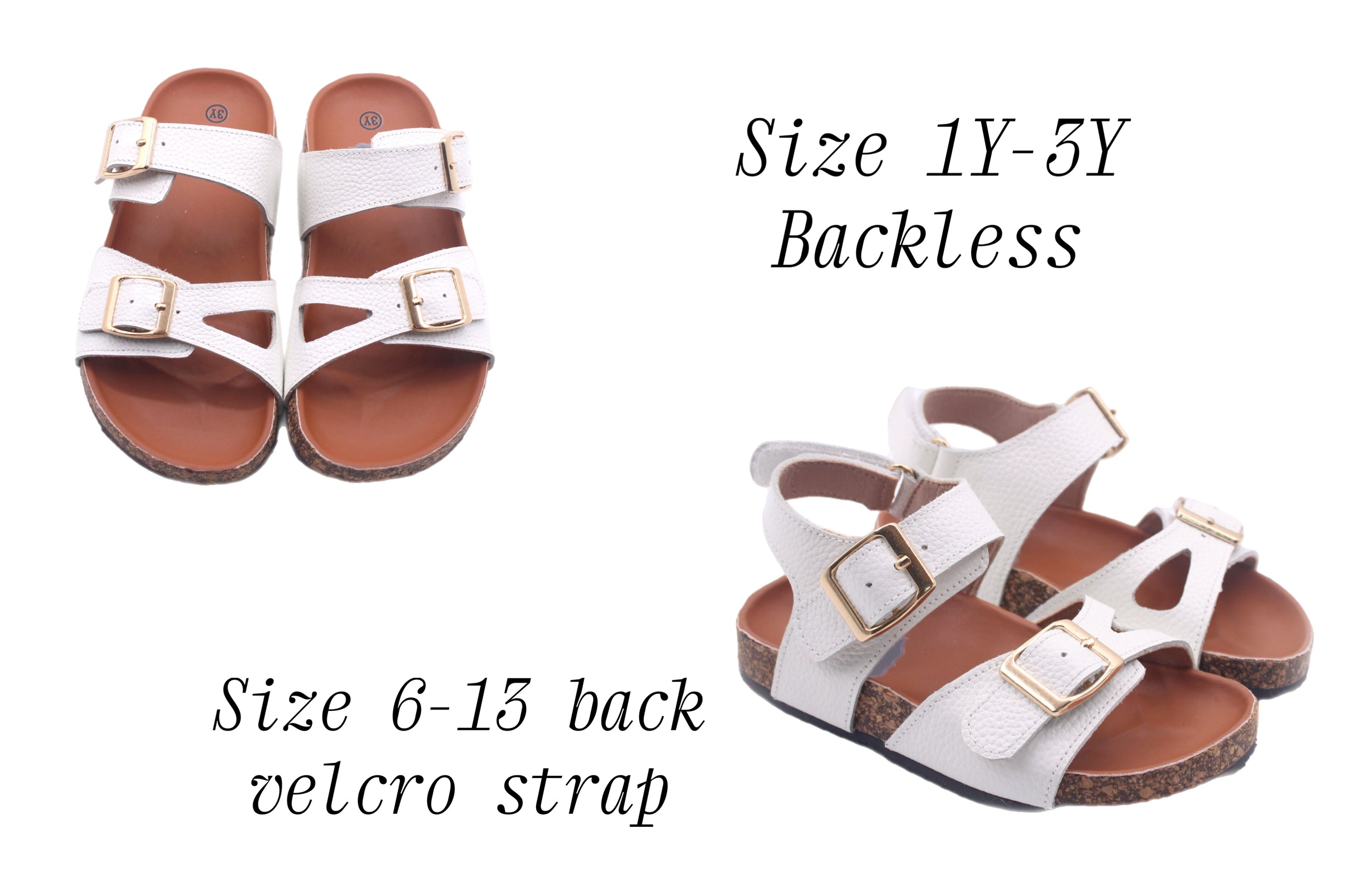 Hamptons Footbed Sandals - White