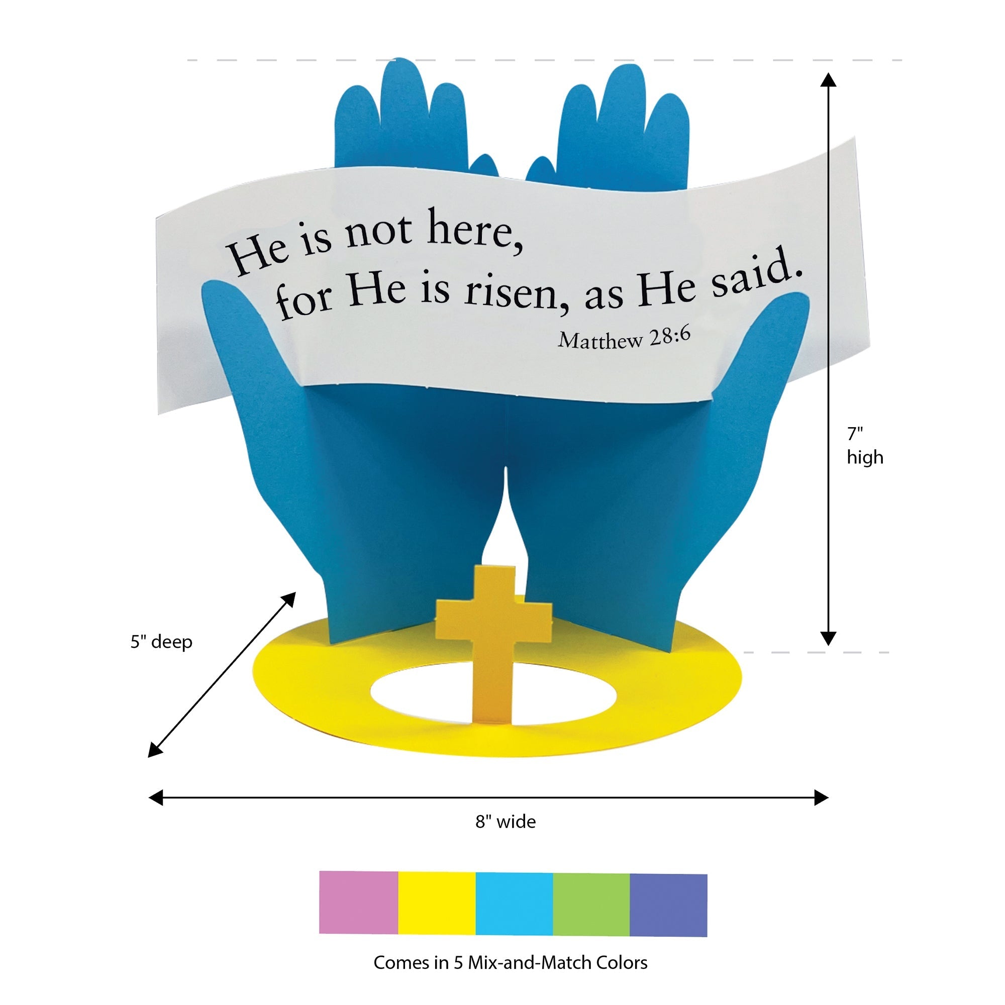 Easter Devotional 3-d Display