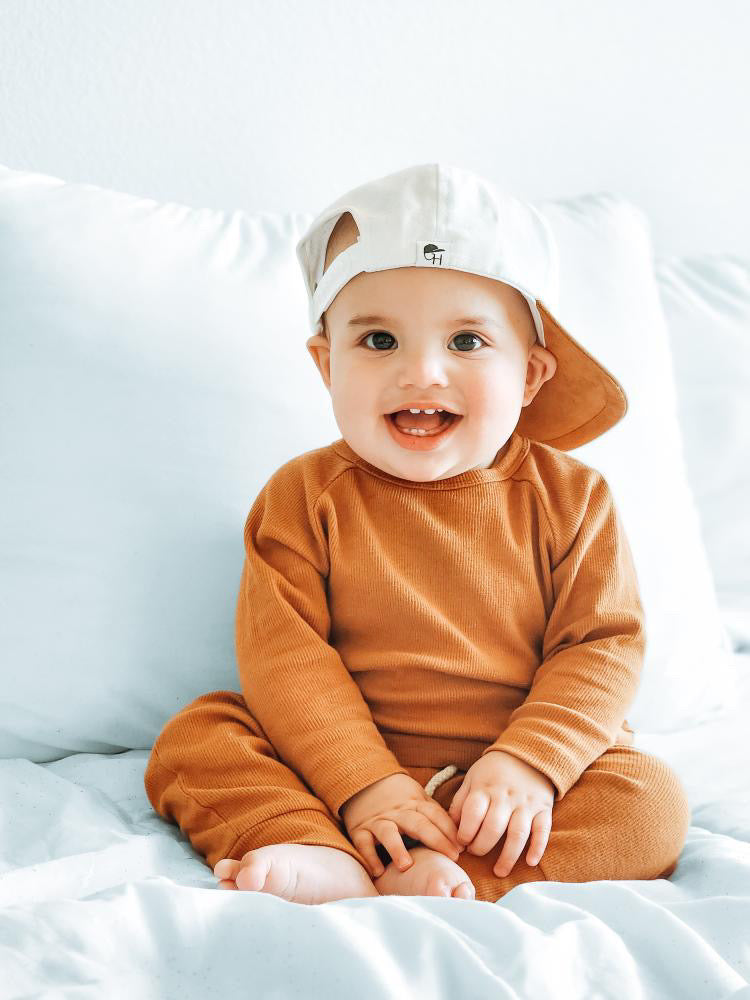 Organic Cotton Ribbed 2pc Set - More Colors