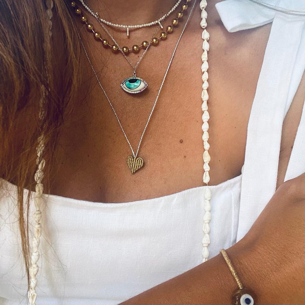 Roxy Evil Eye Necklace