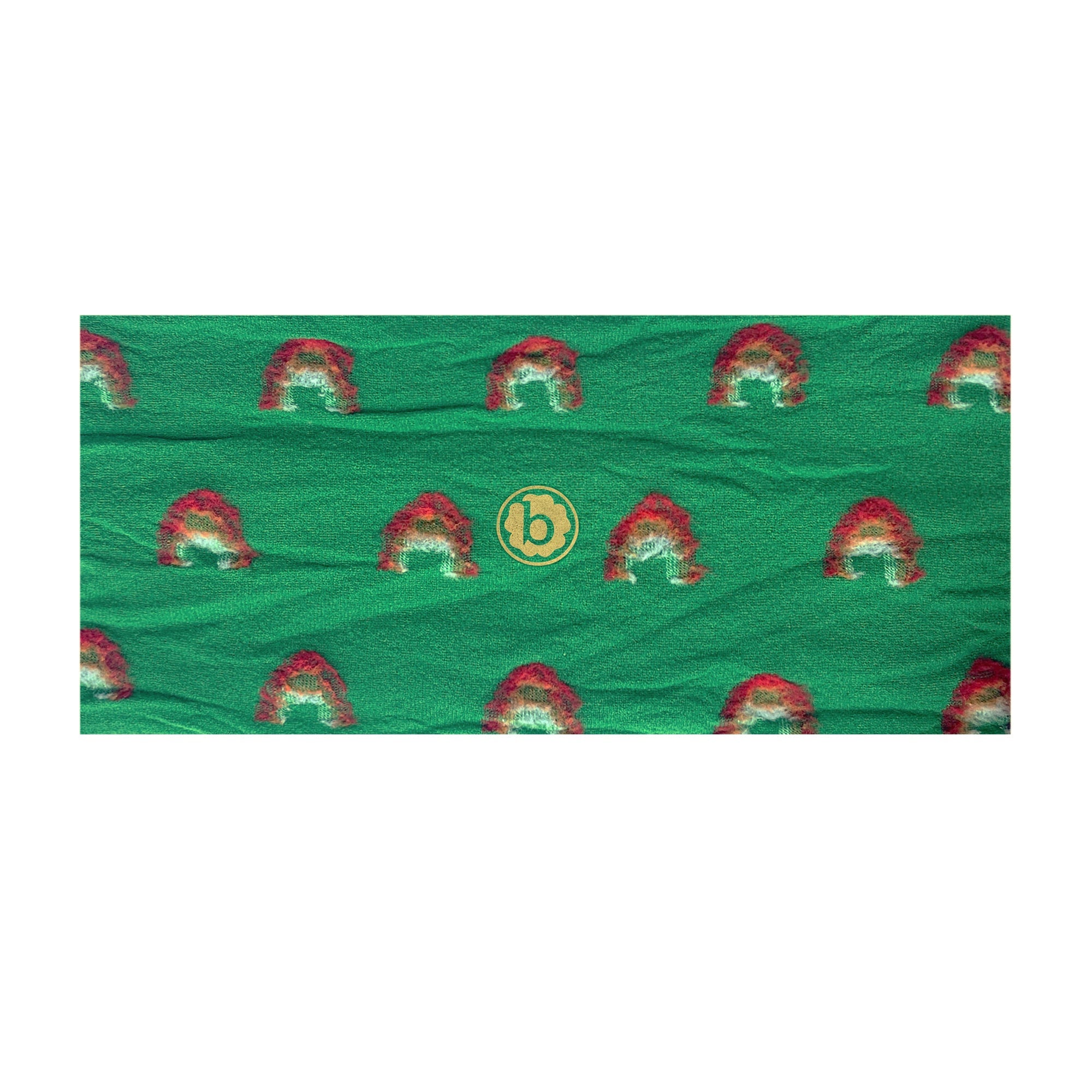 Patterned Shabby Knot: Clover Rainbow