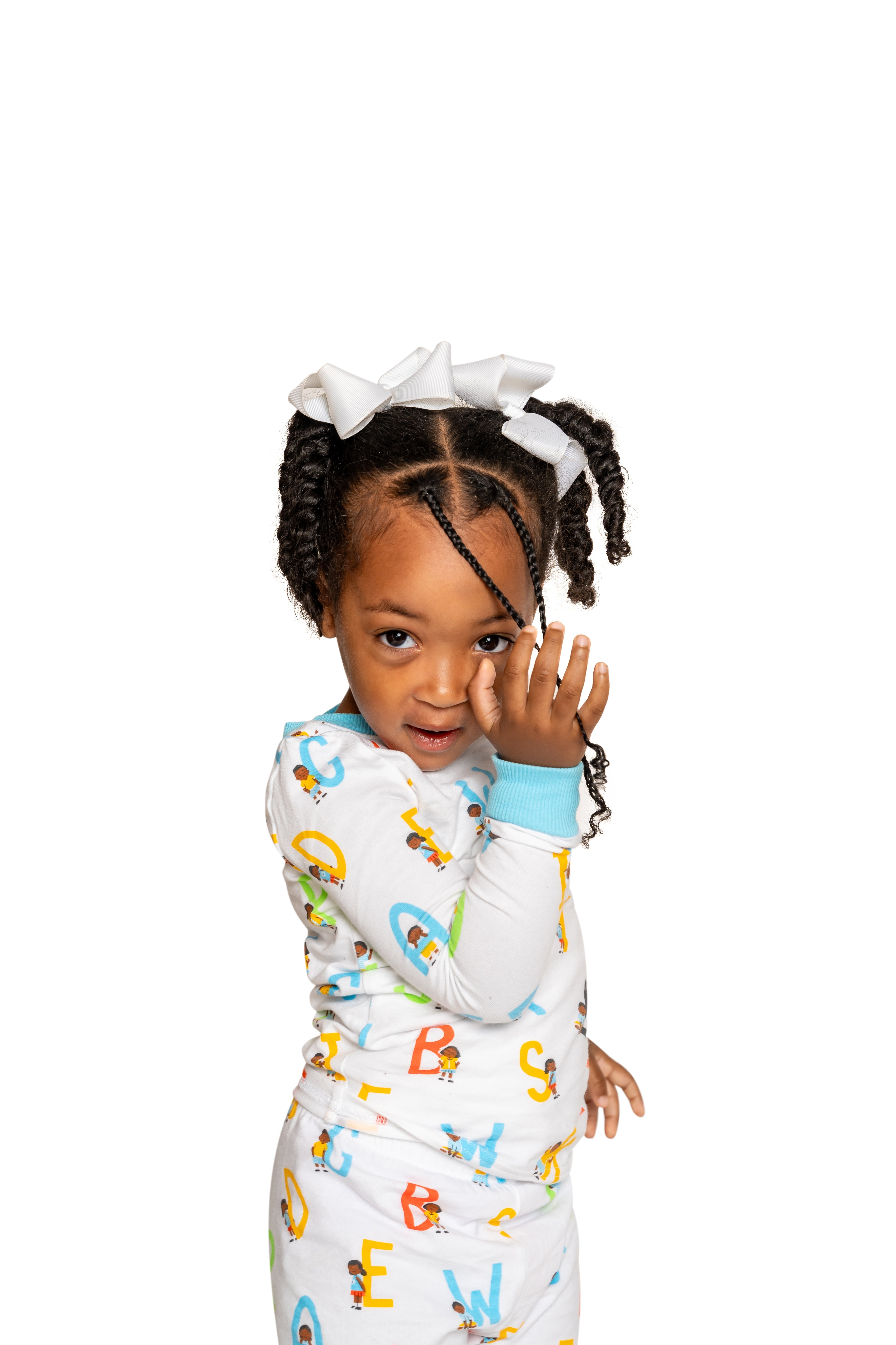 Unisex Alphabet Snug Fit Pajama Set For Toddler Size Toddler 4t - 12