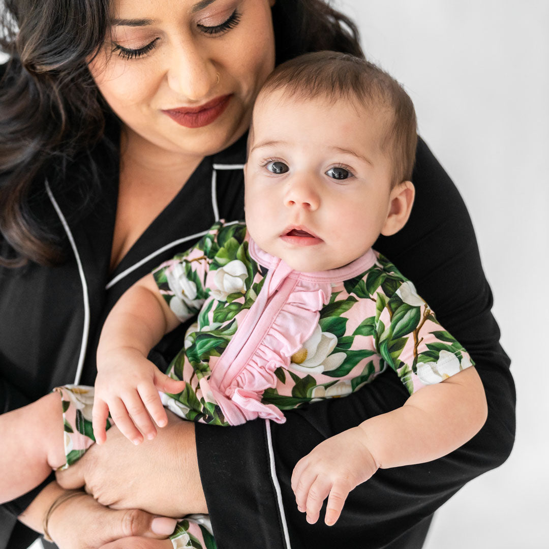 Magnolia Bamboo Ruffle Shortie (2t-4t)