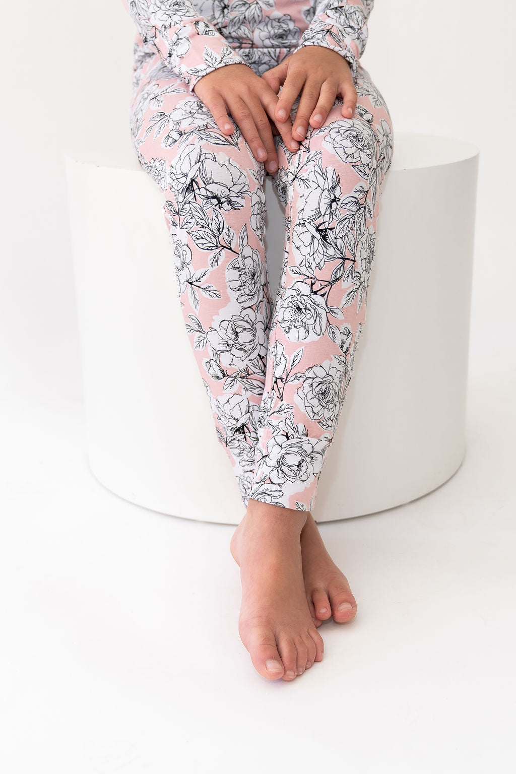 Allie Floral Bamboo 2-piece Long Sleeve Set