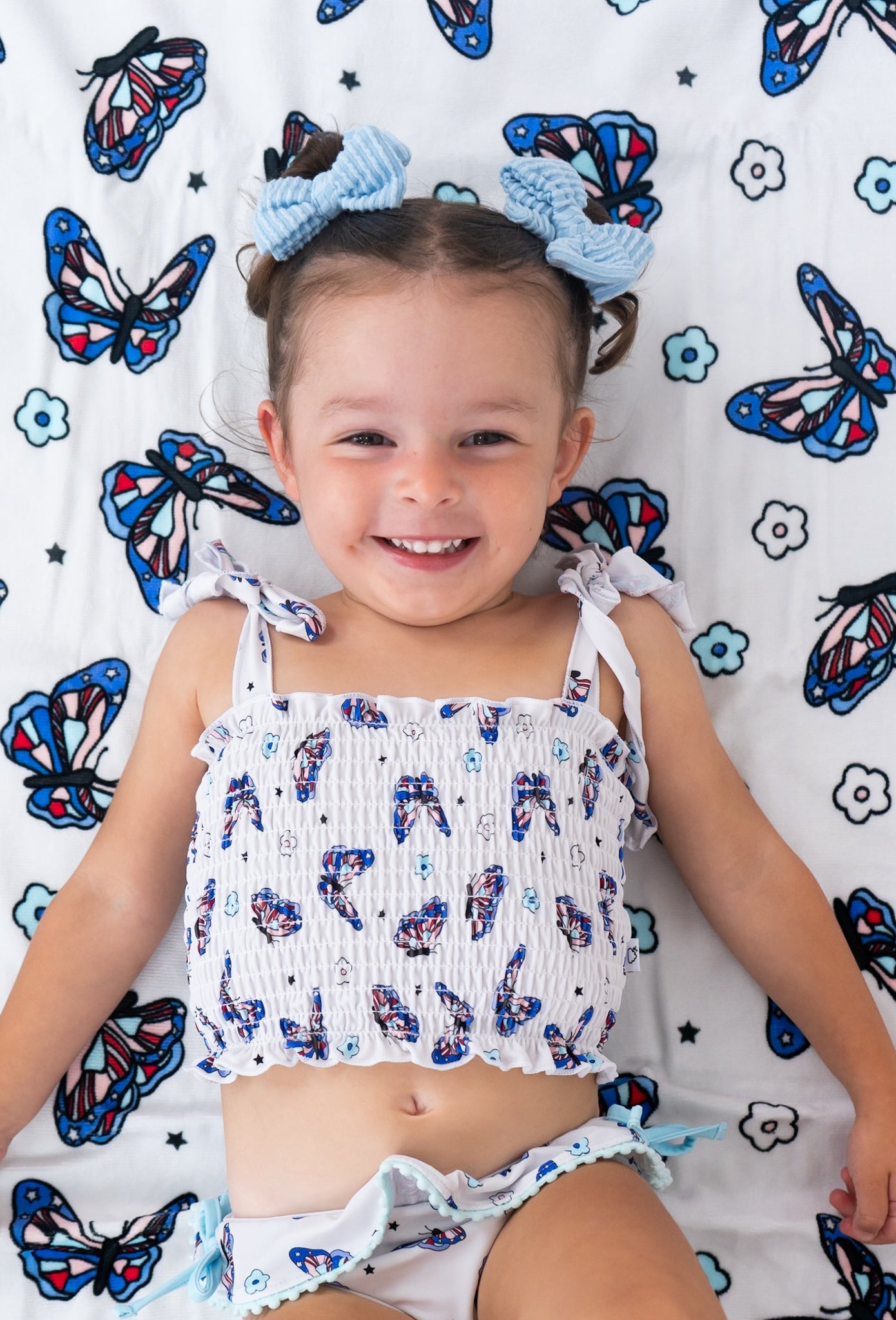Tatum's Freedom Flyers Dream Tankini Two Piece Swim Suit