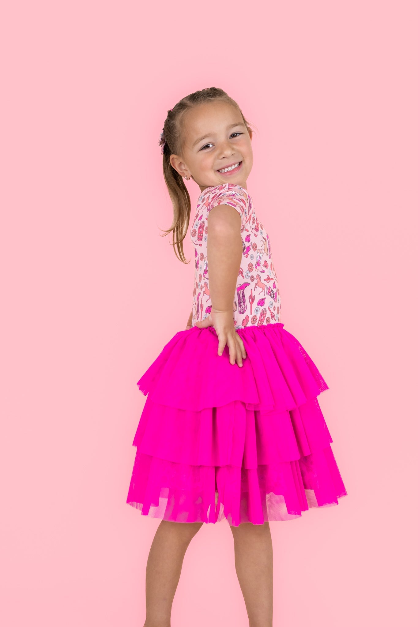 Stay Wild Cowgirl Dream Tutu Dress