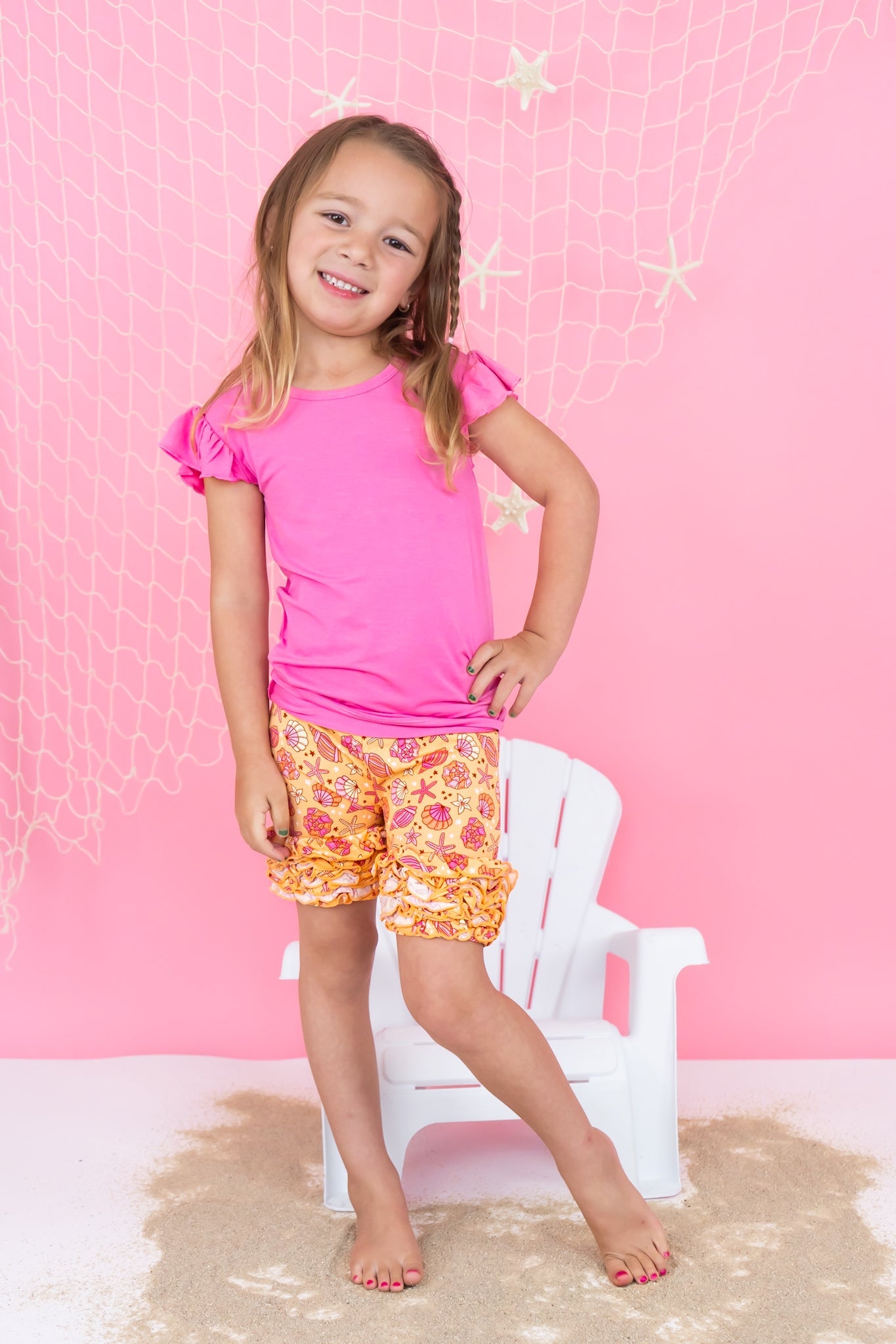 Shello Summer Dream Ruffle Shorts