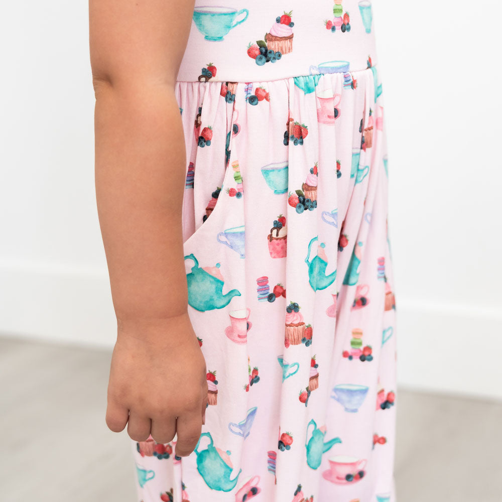 Lillian's Garden Tea Party Leggy Romper