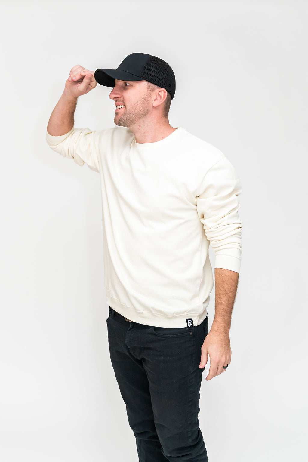 Cream Adult Sweatshirt