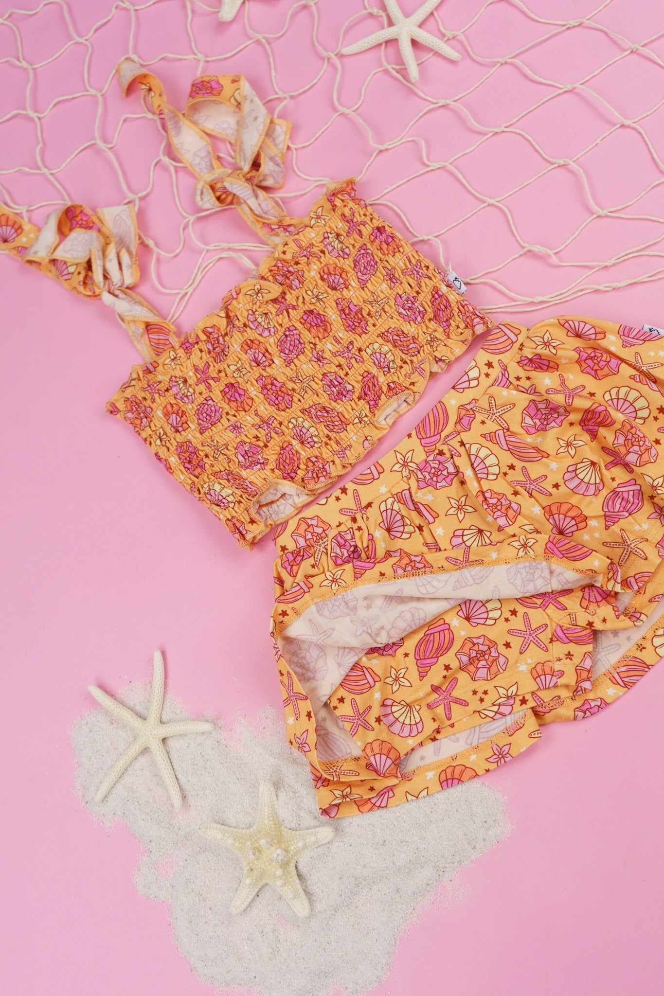 Shello Summer Dream Smocked Skort Set