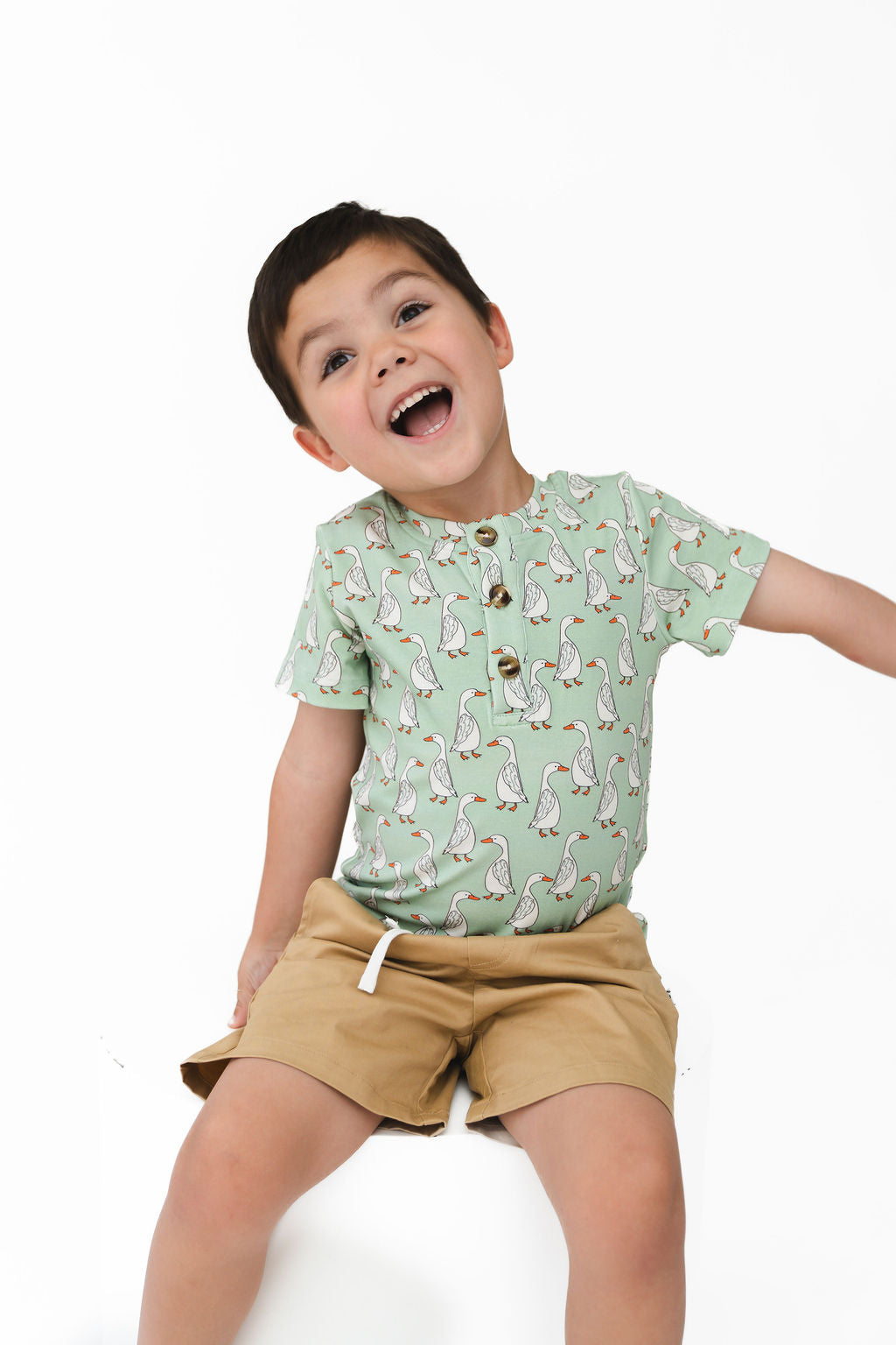Brextyn Kids Henley Tee