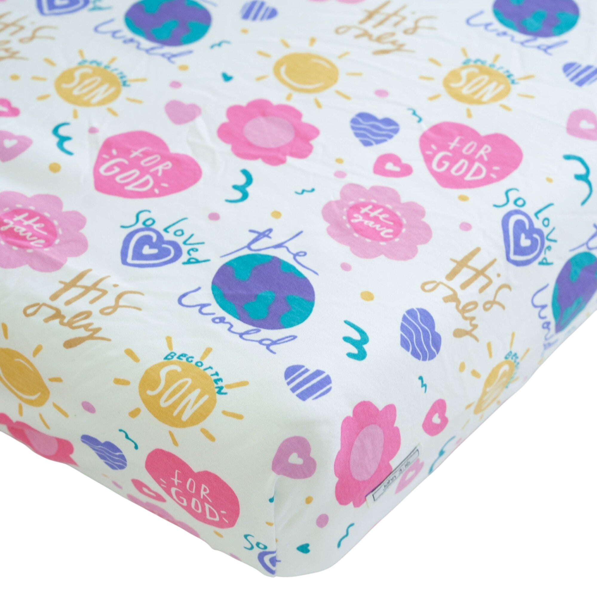 For God So Loved The World Bedsheet Cotton