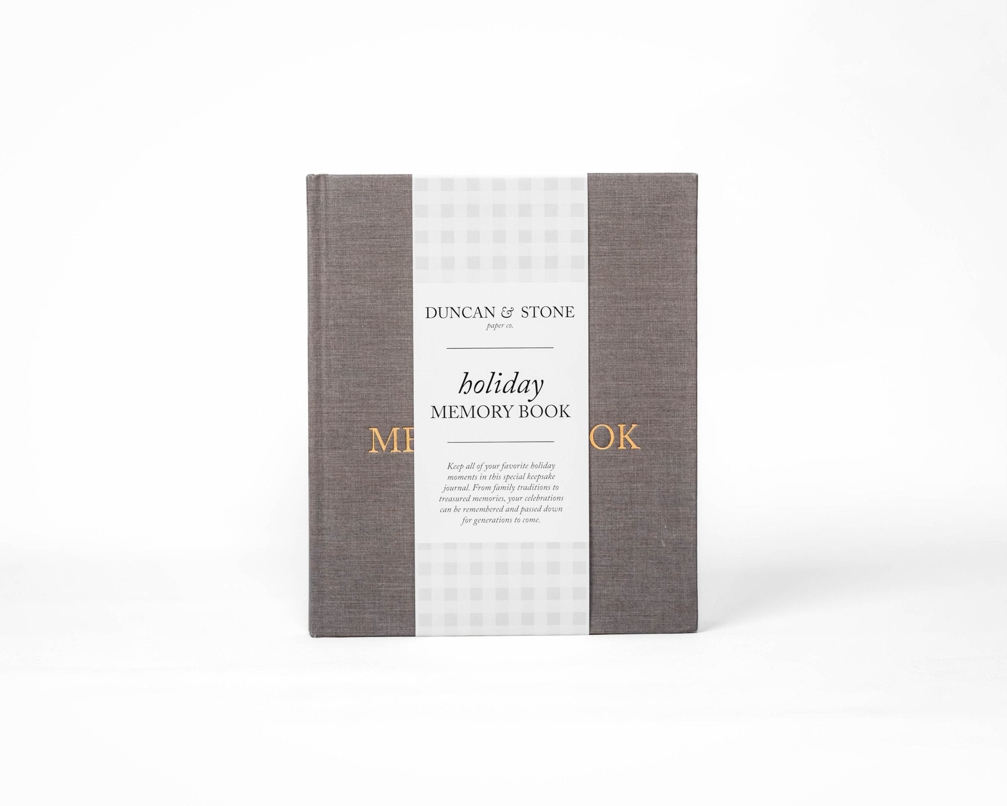 Holiday Memory Book & Family Keepsake