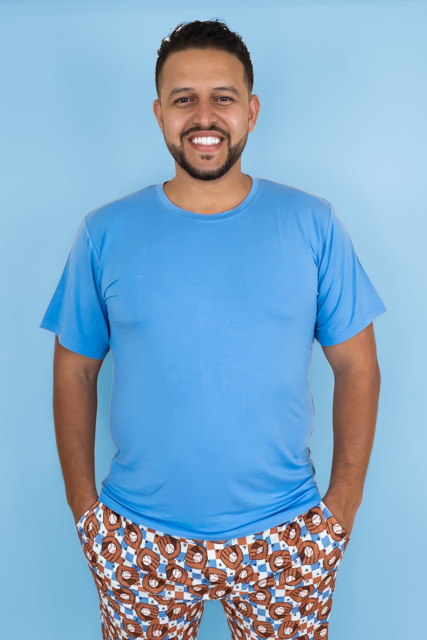 Hey Batter Batter Checkers Dream Men's Top