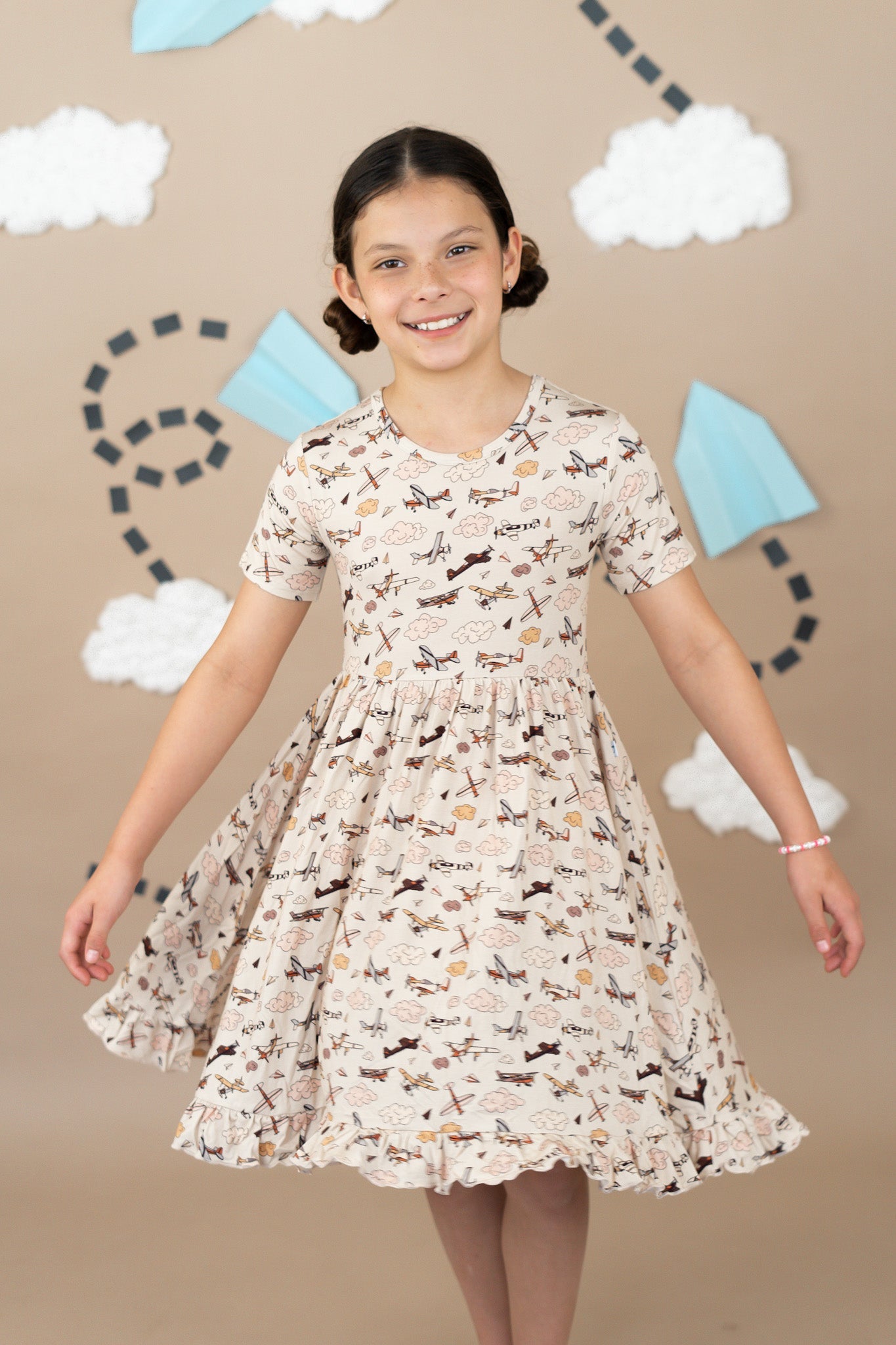 So Fly Dream Ruffle Dress
