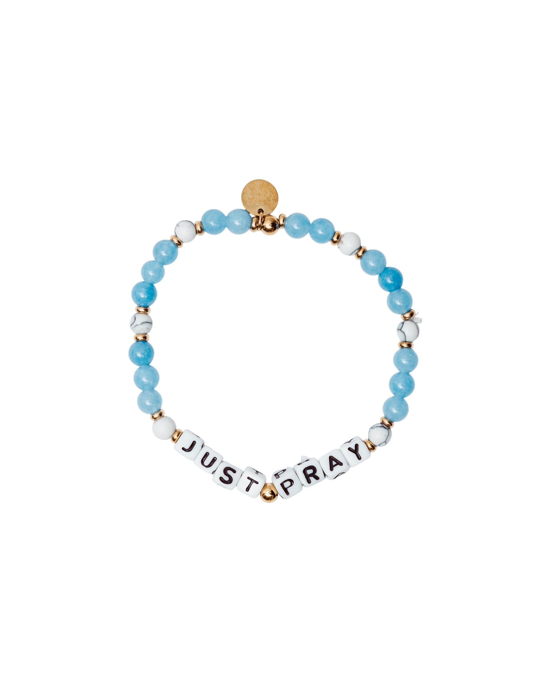 Just Pray Letter Bracelet