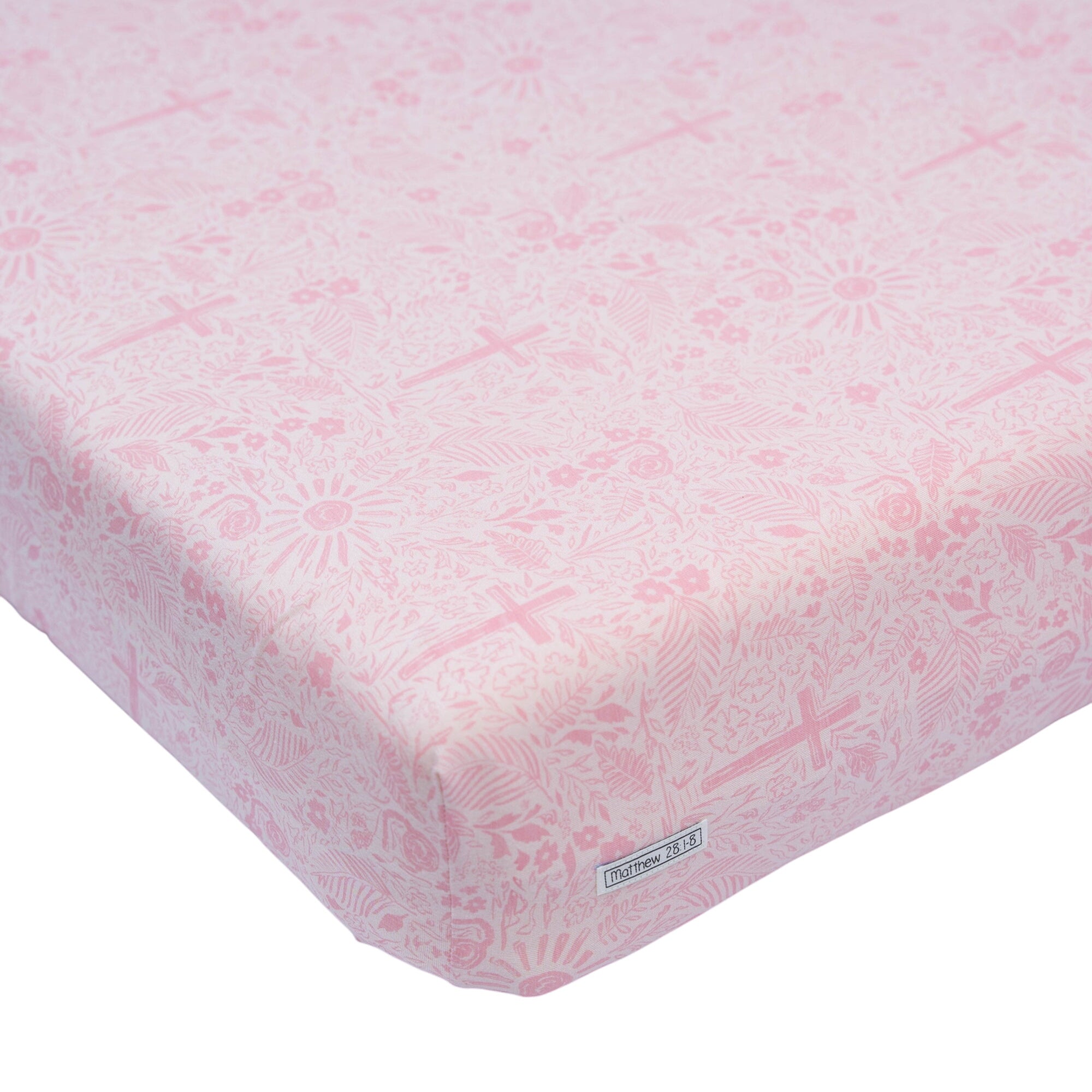 Salvation Garden Pink Bedsheet Bamboo