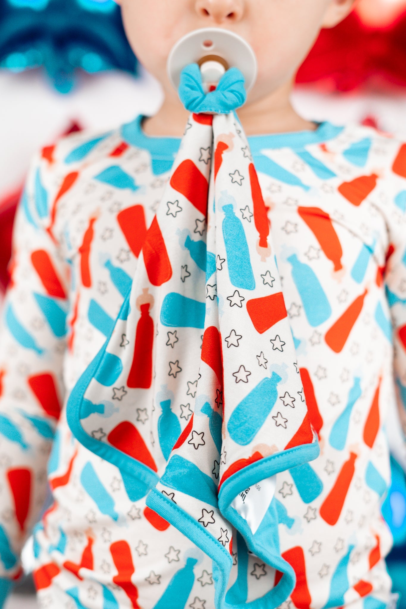 Bursting Red White & Blue Dream Lovey