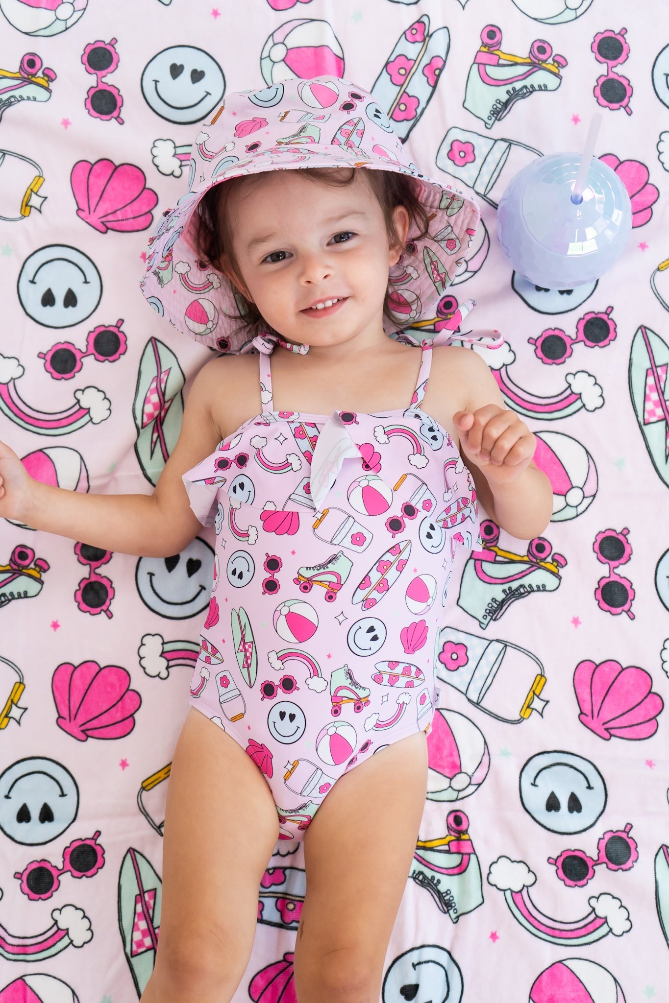 Exclusive Beachin’ It With Brynnleigh Dream Spaghetti One Piece Swim Suit