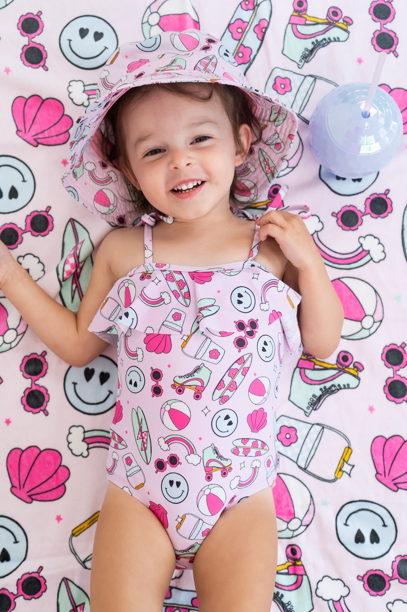 Exclusive Beachin’ It With Brynnleigh Dream Spaghetti One Piece Swim Suit