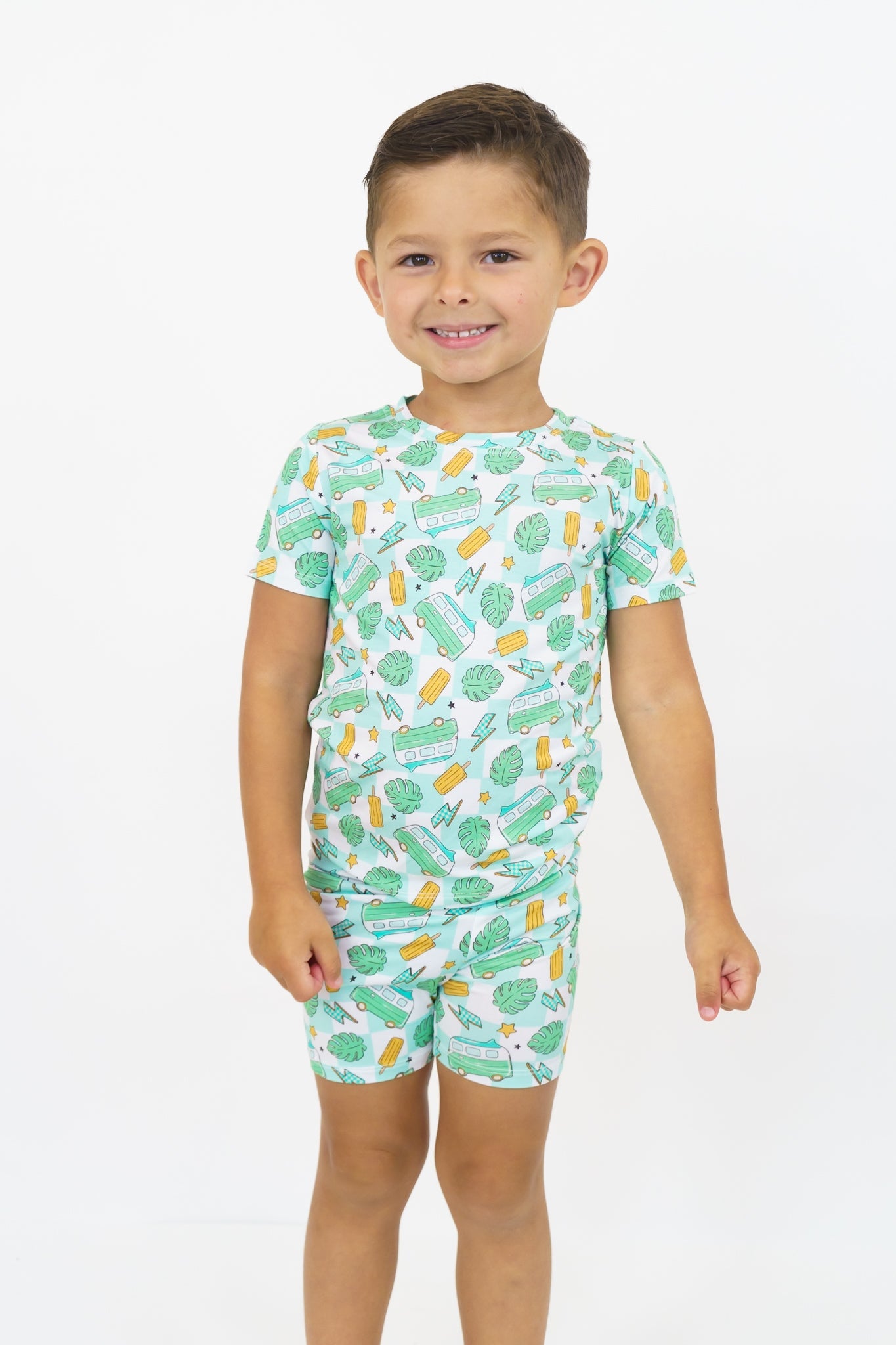 Exclusive Checked Out For Summer Checkers Dream Short Set