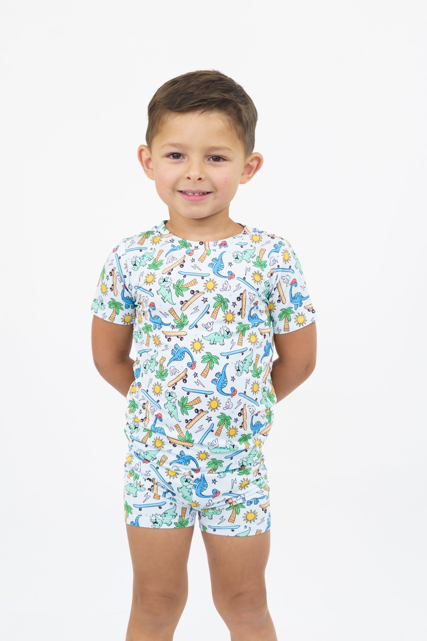 Exclusive Surf-o-saurus Dream Short Set