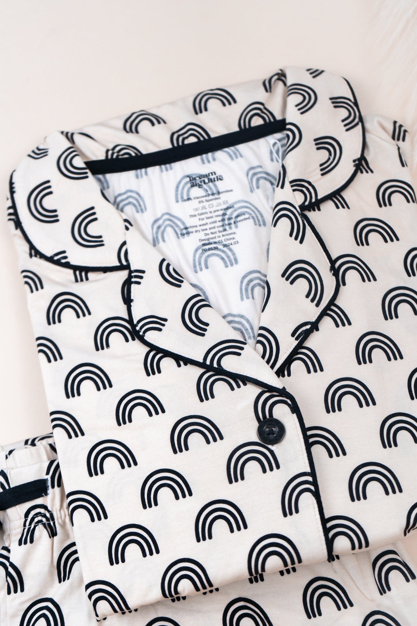 Simple Rainbow Women's Relaxed Flare Dream Set