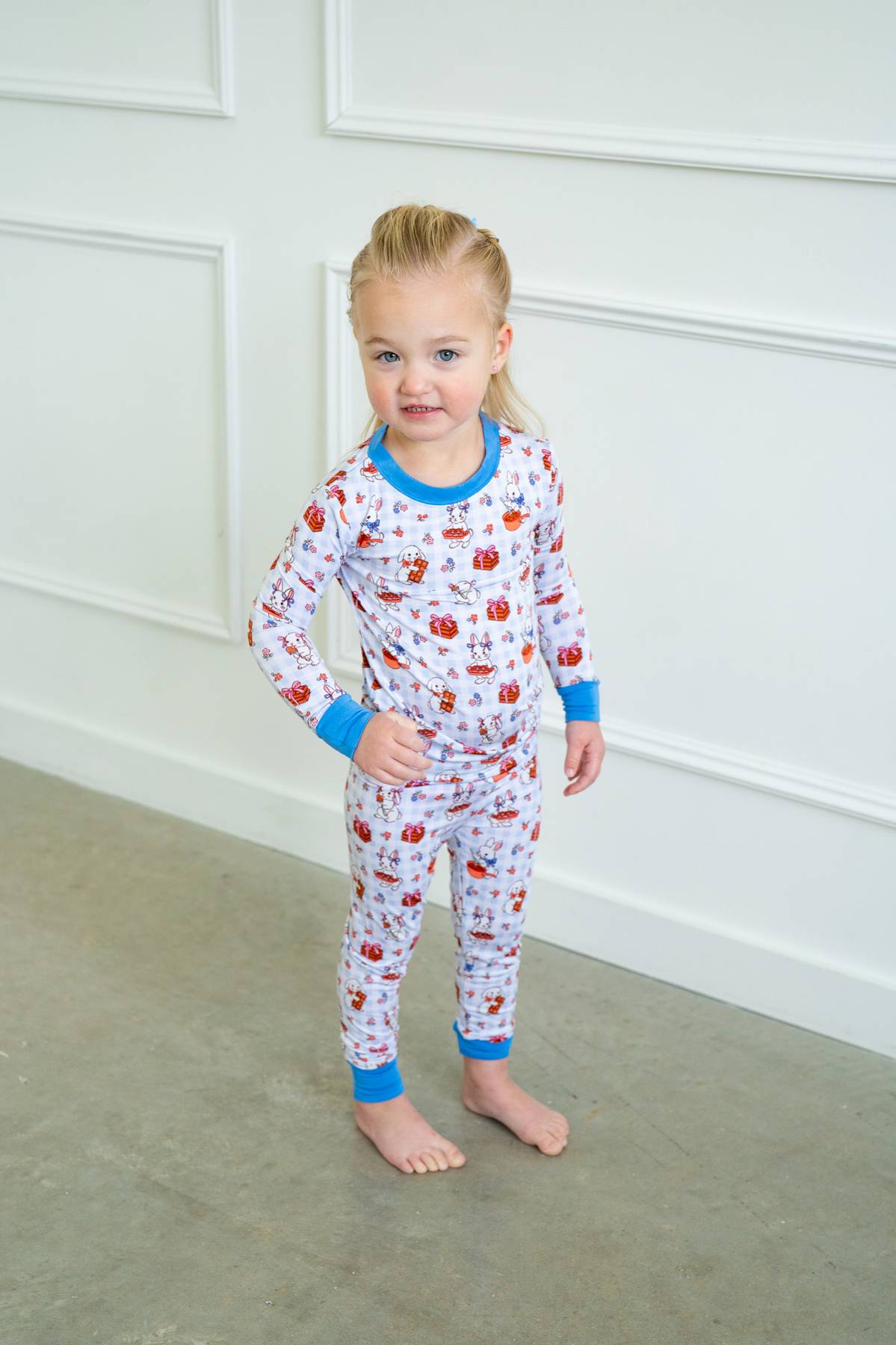 Chocolate Easter Bunnies | Two Piece Set