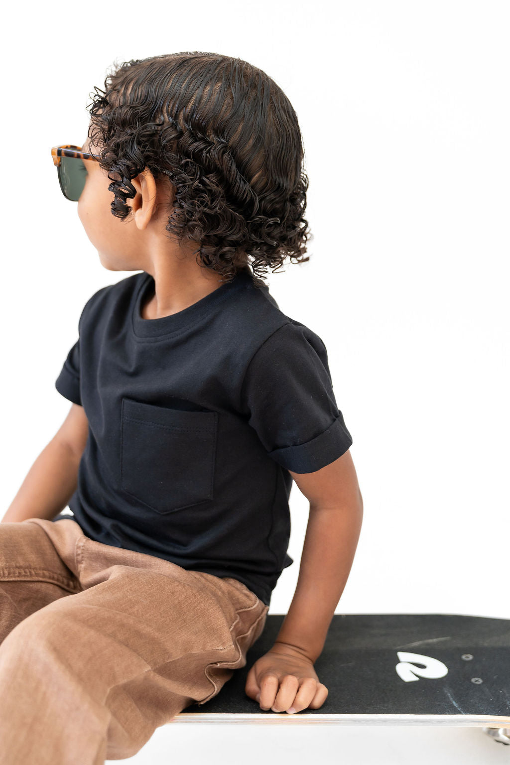 Onyx Boxy Kids Tee