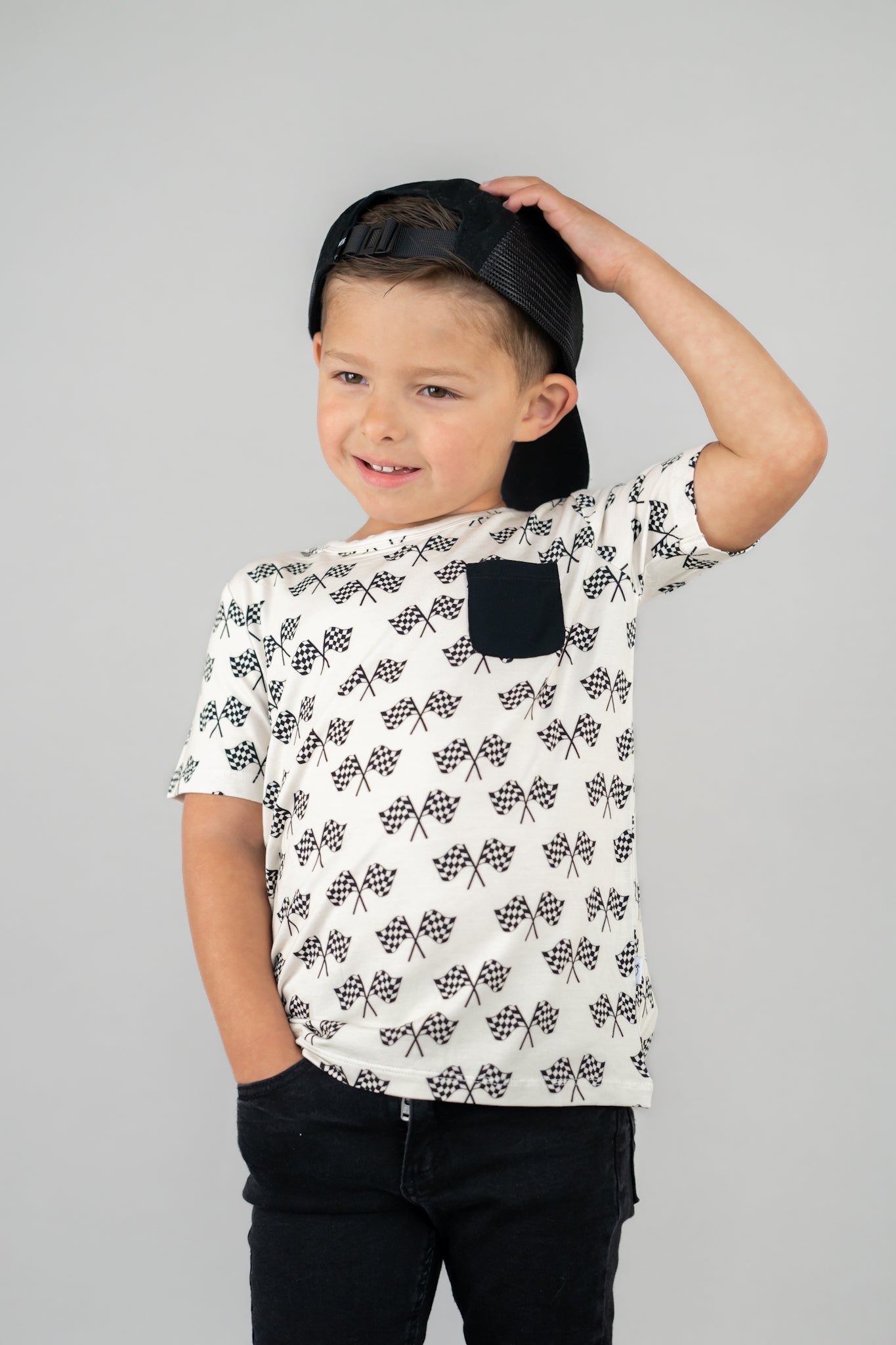 Race Day Dream Pocket Tee