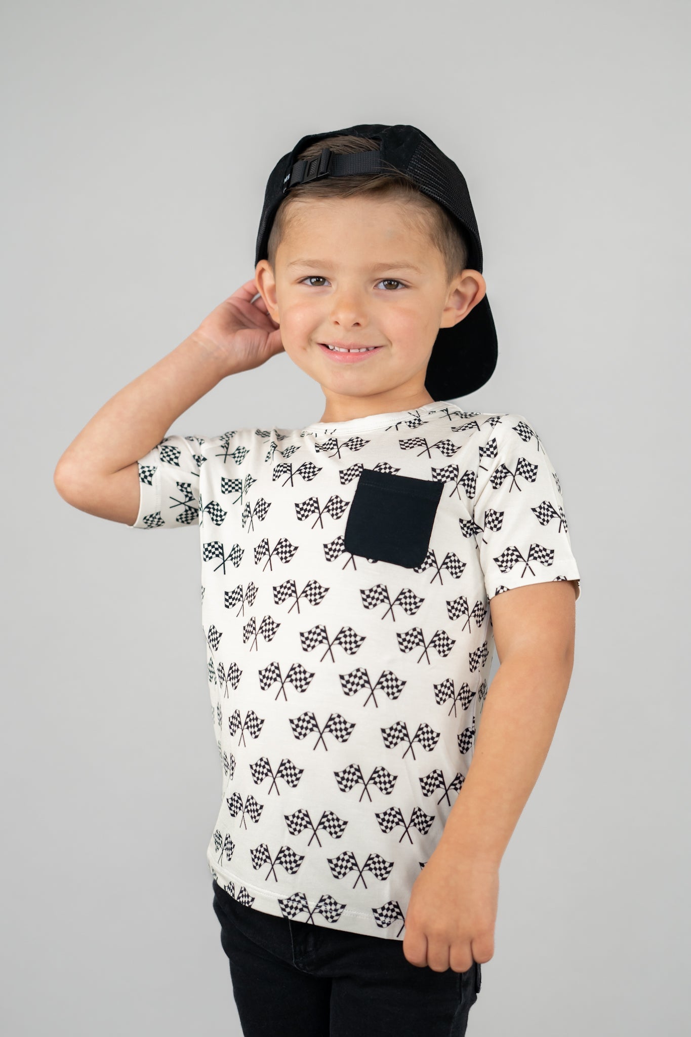 Race Day Dream Pocket Tee