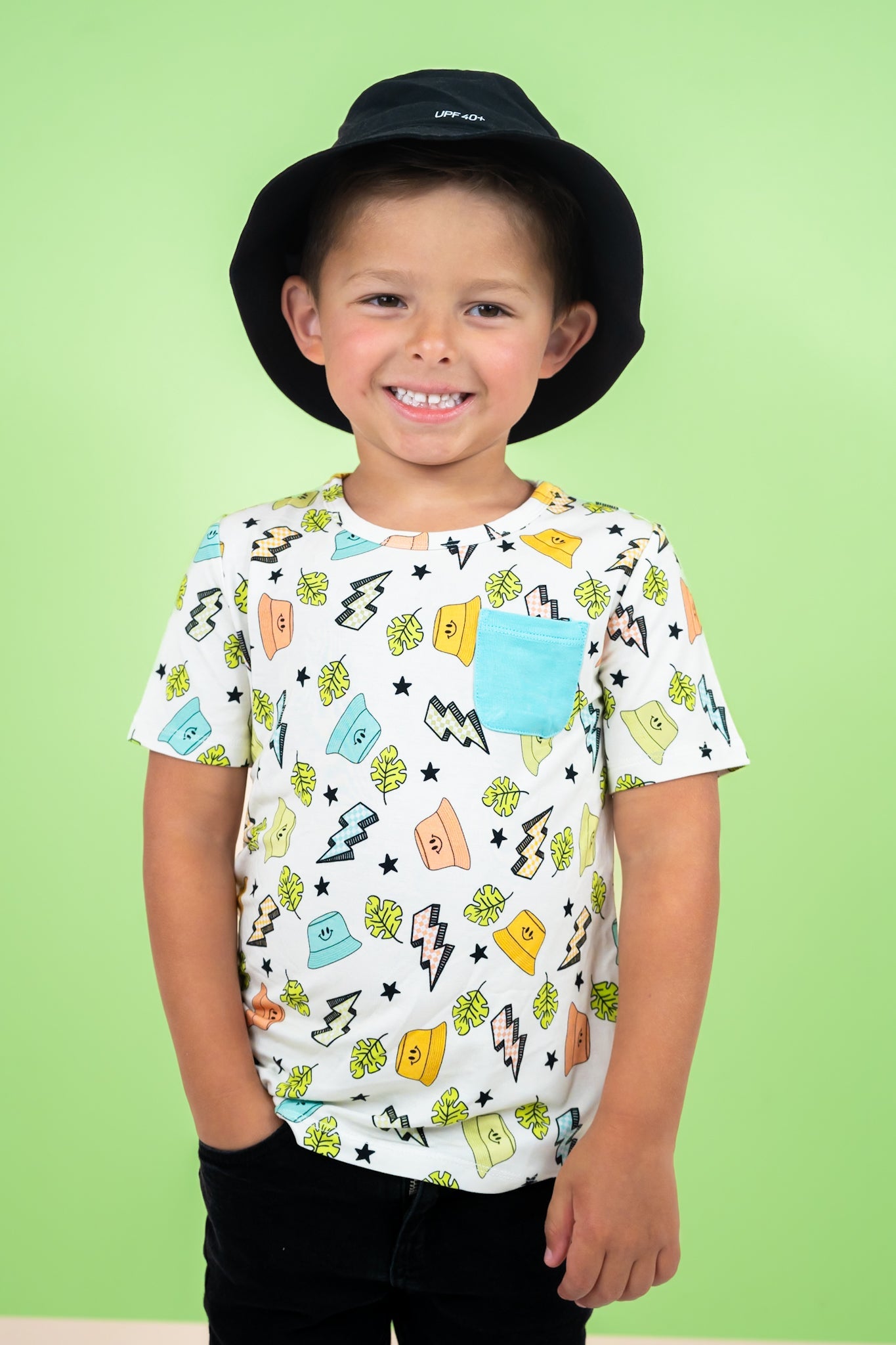 Bolting To The Beach Dream Pocket Tee