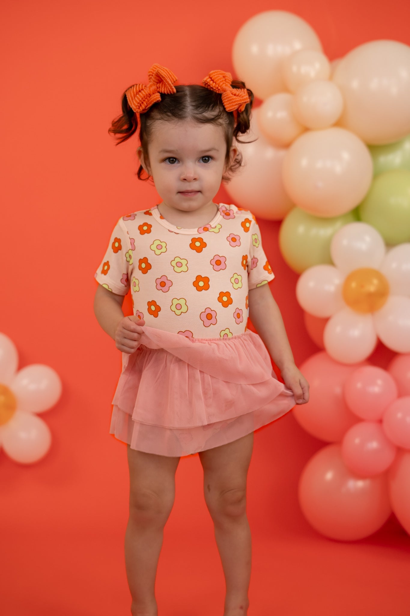 Feelin' Flowerful Dream Tutu Bodysuit Dress