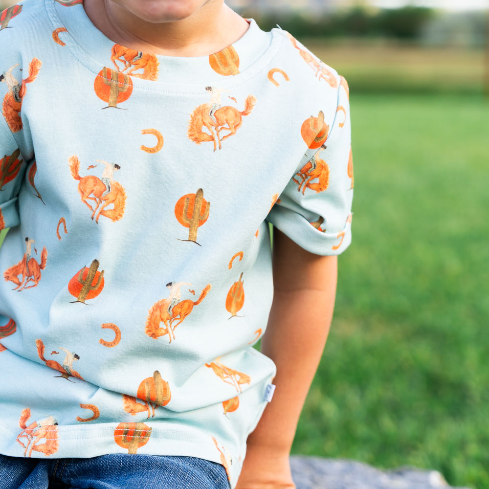 Tj Bamboo Short Sleeve Signature Tee