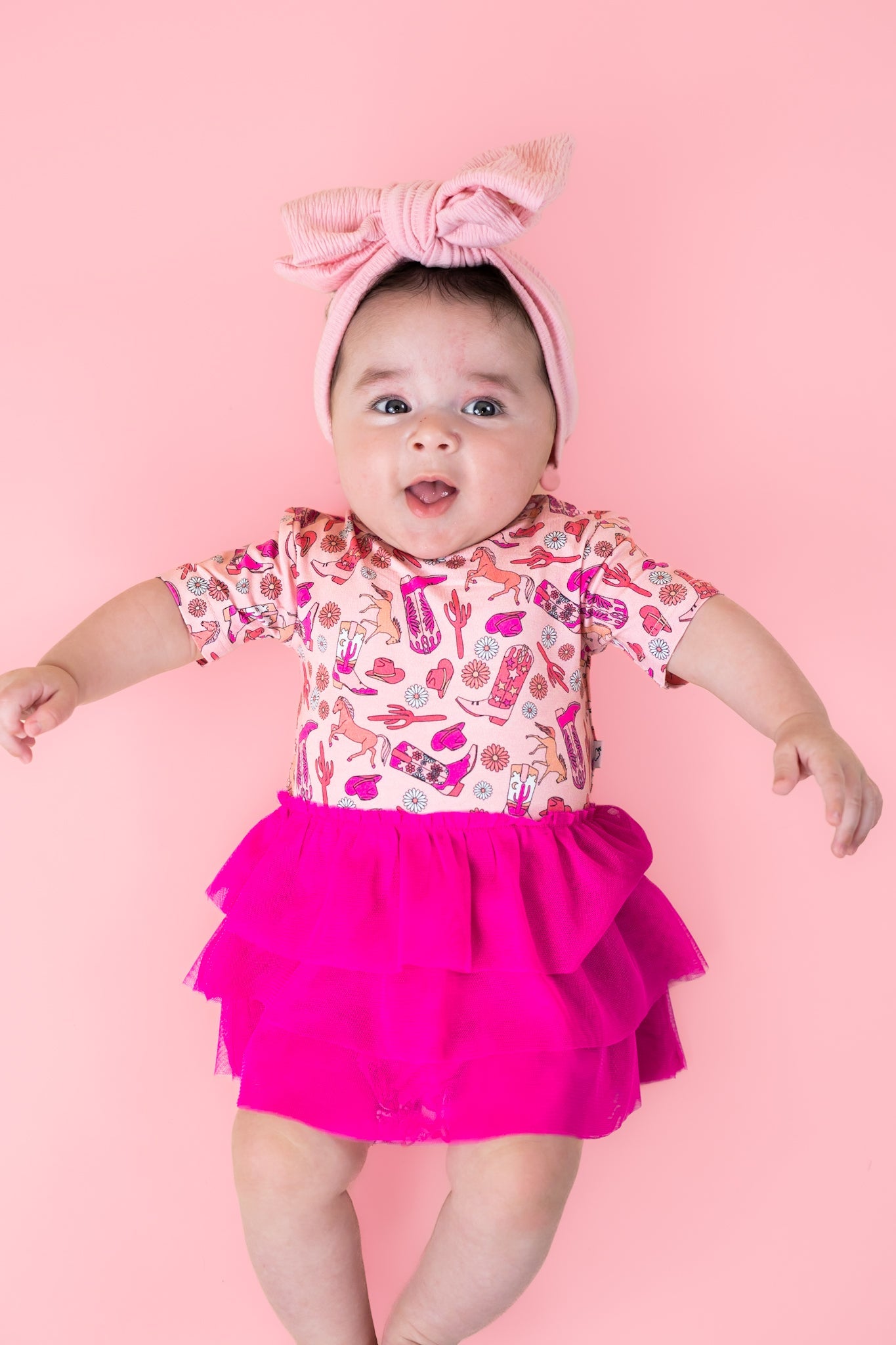 Stay Wild Cowgirl Dream Tutu Bodysuit Dress