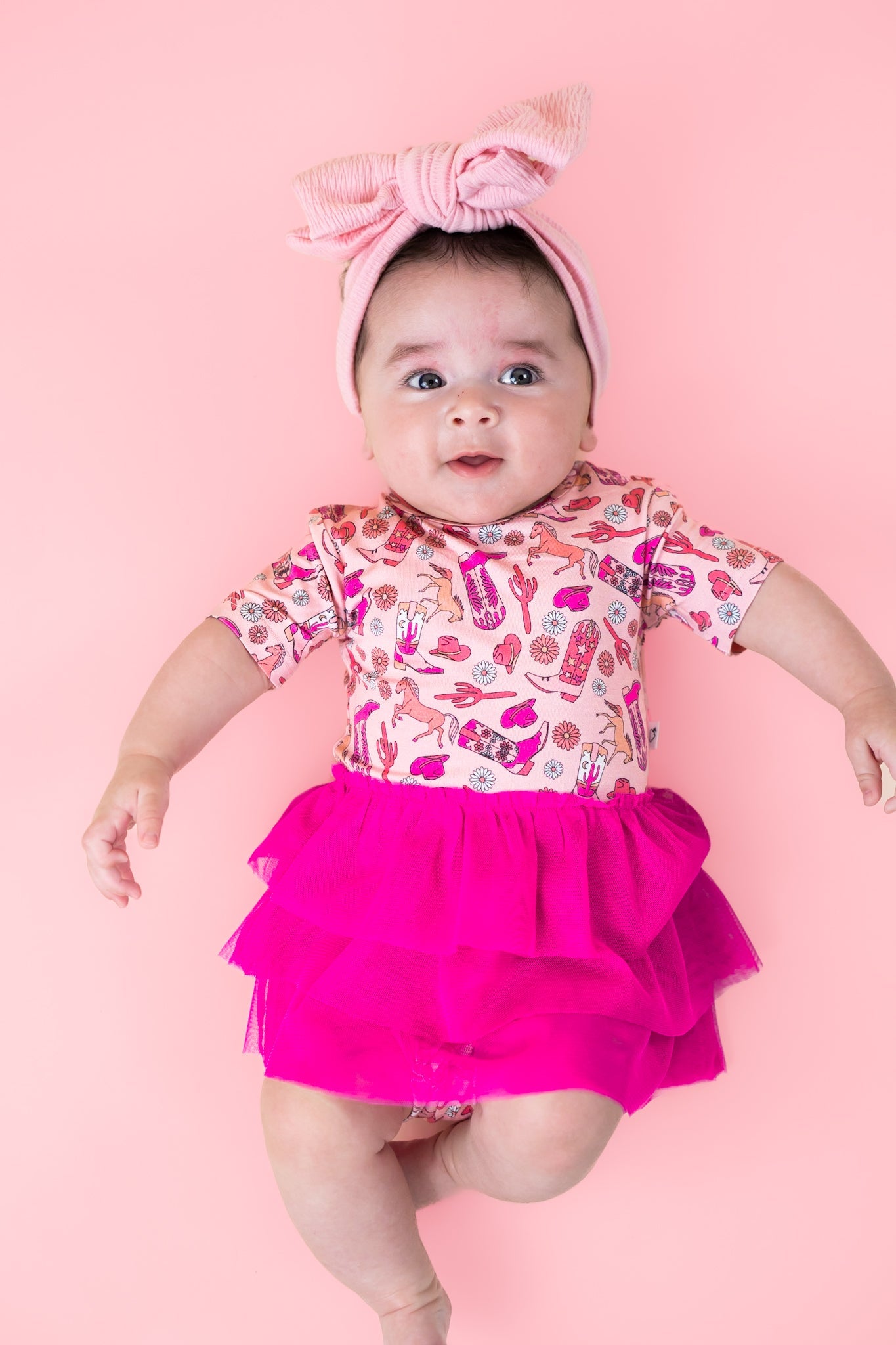 Stay Wild Cowgirl Dream Tutu Bodysuit Dress