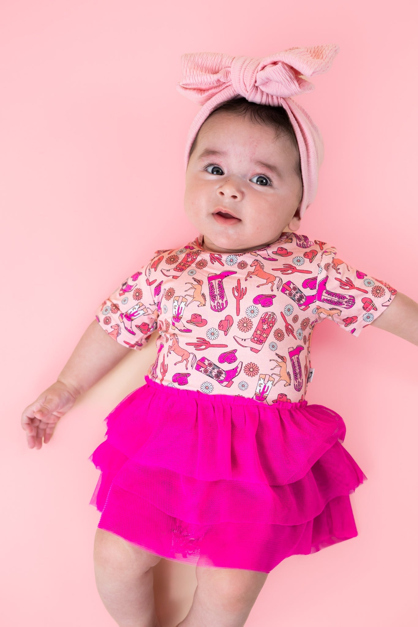 Stay Wild Cowgirl Dream Tutu Bodysuit Dress