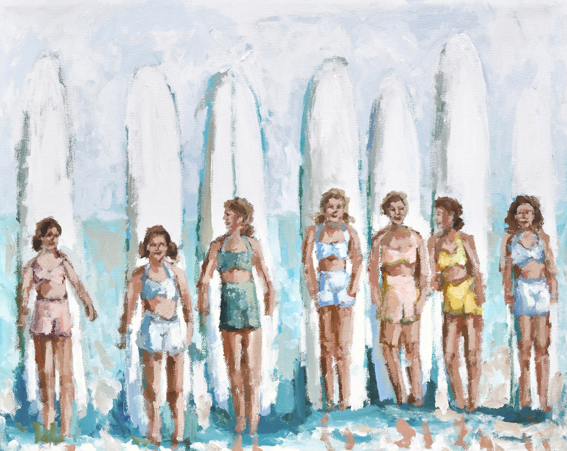 Endless Summer In Vintage Ii- Print