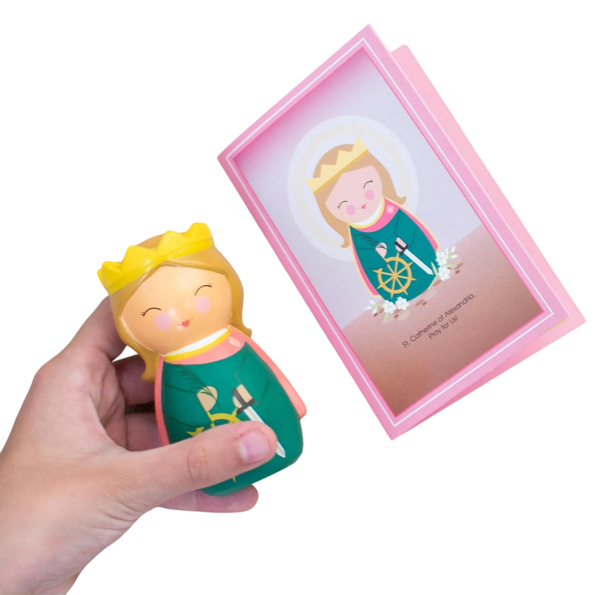 Saint Catherine Of Alexandria Shining Light Doll