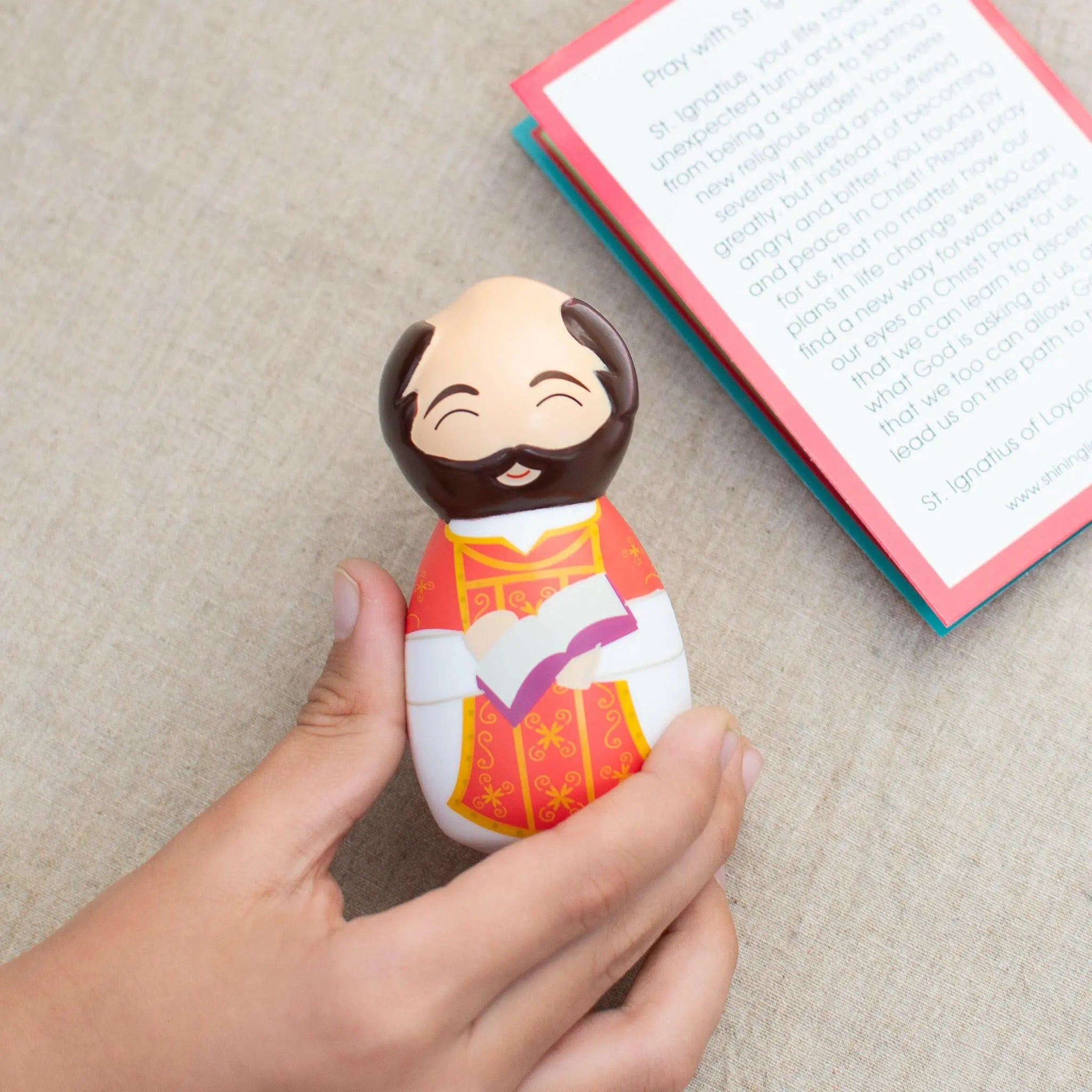 Saint Ignatius Of Loyola Shining Light Doll