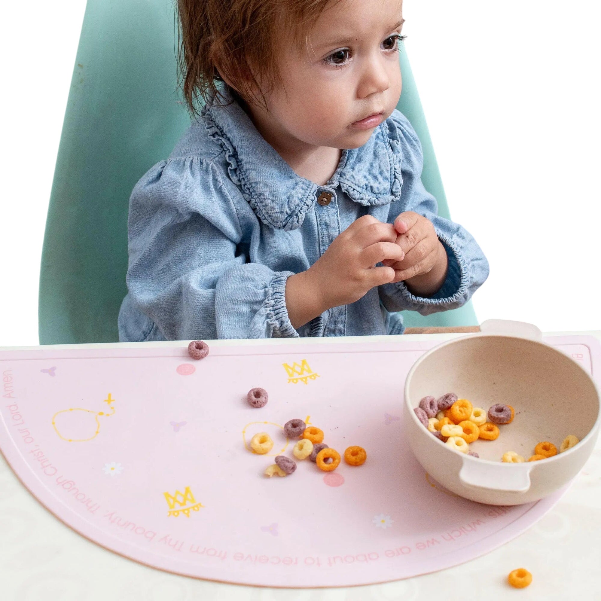 Pink Marian Silicone Grace Placemat