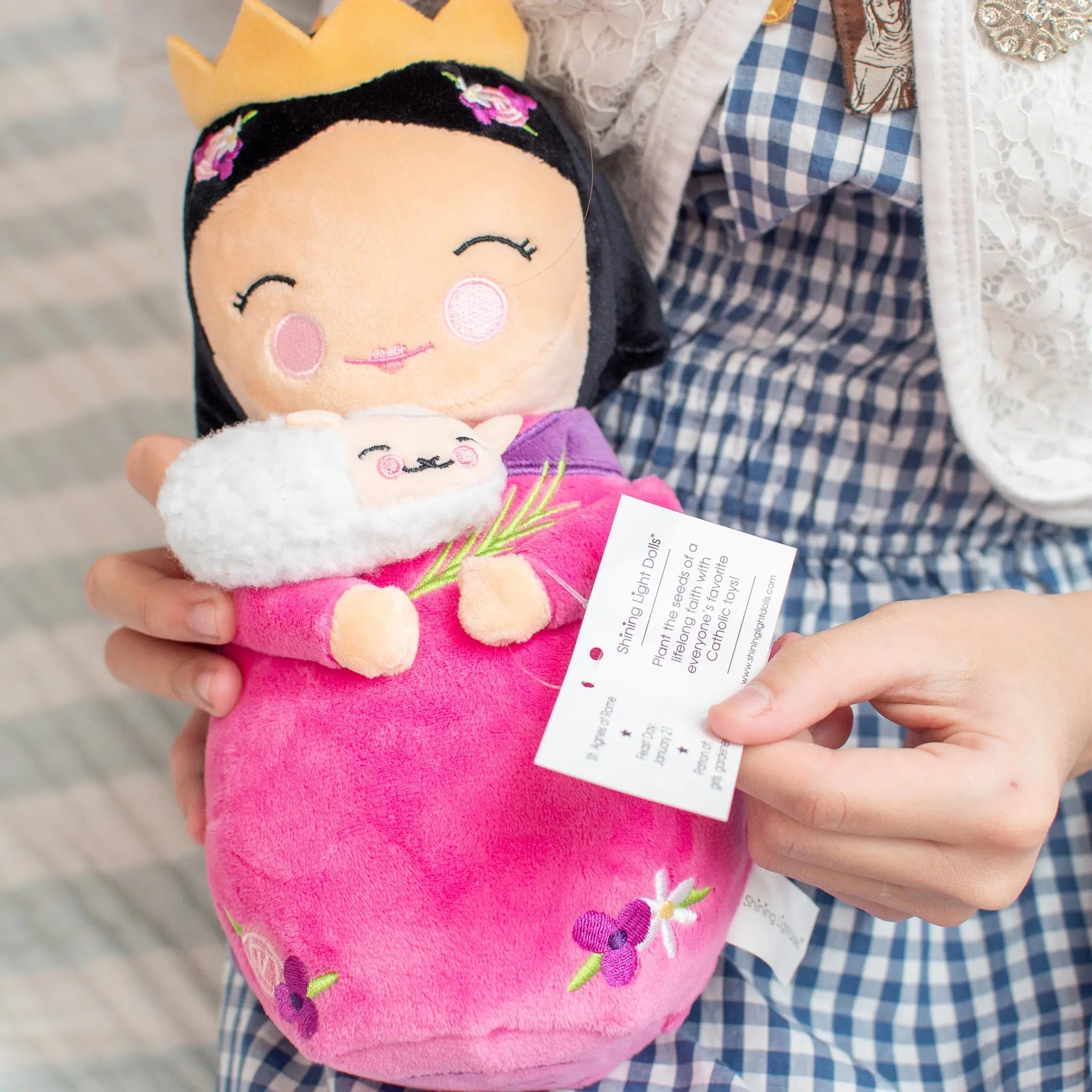 St Agnes Of Rome Plush Doll