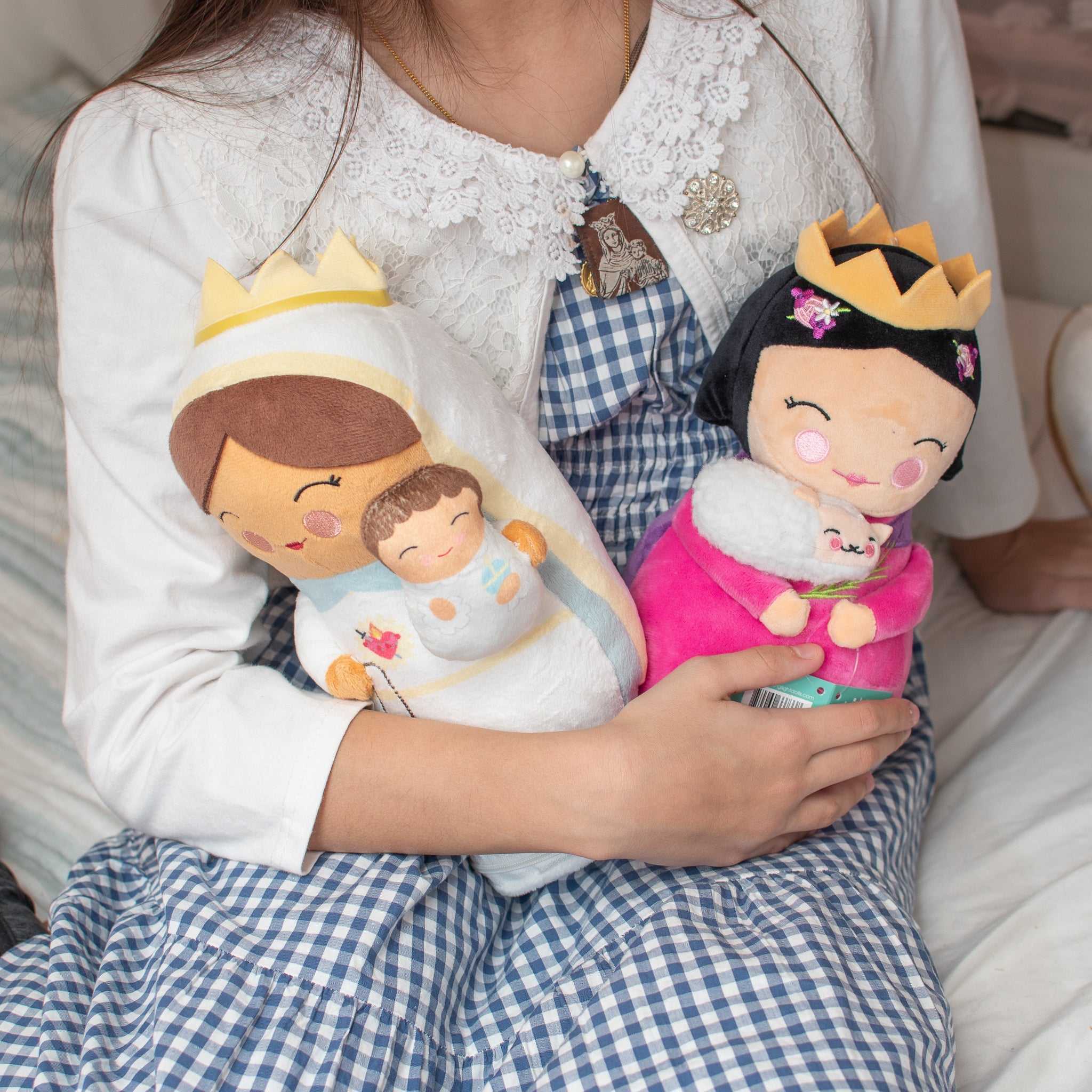 Our Lady Of The Rosary - Hail Mary Audio Plush Doll