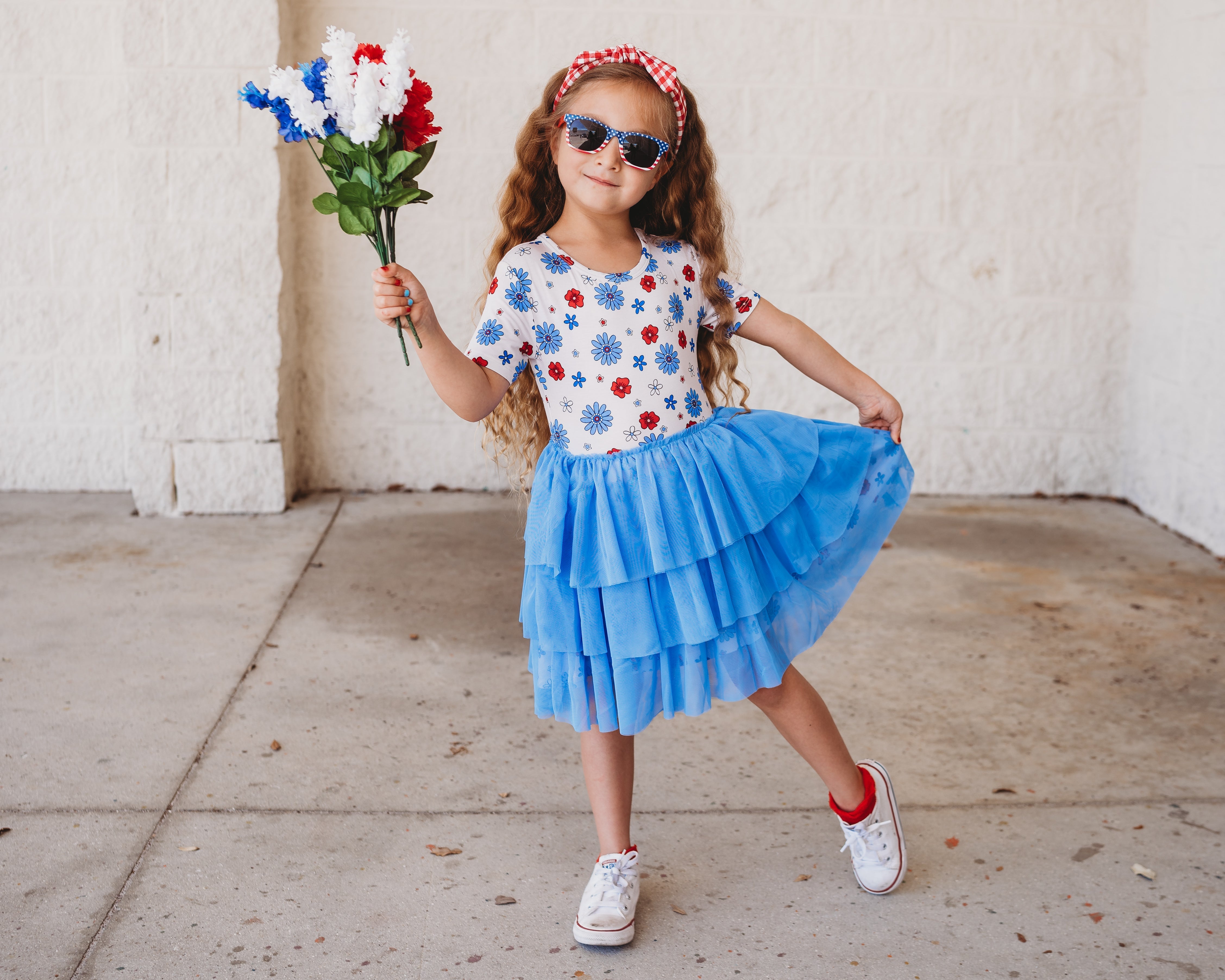Exclusive Freedom Blooms Dream Tutu Dress