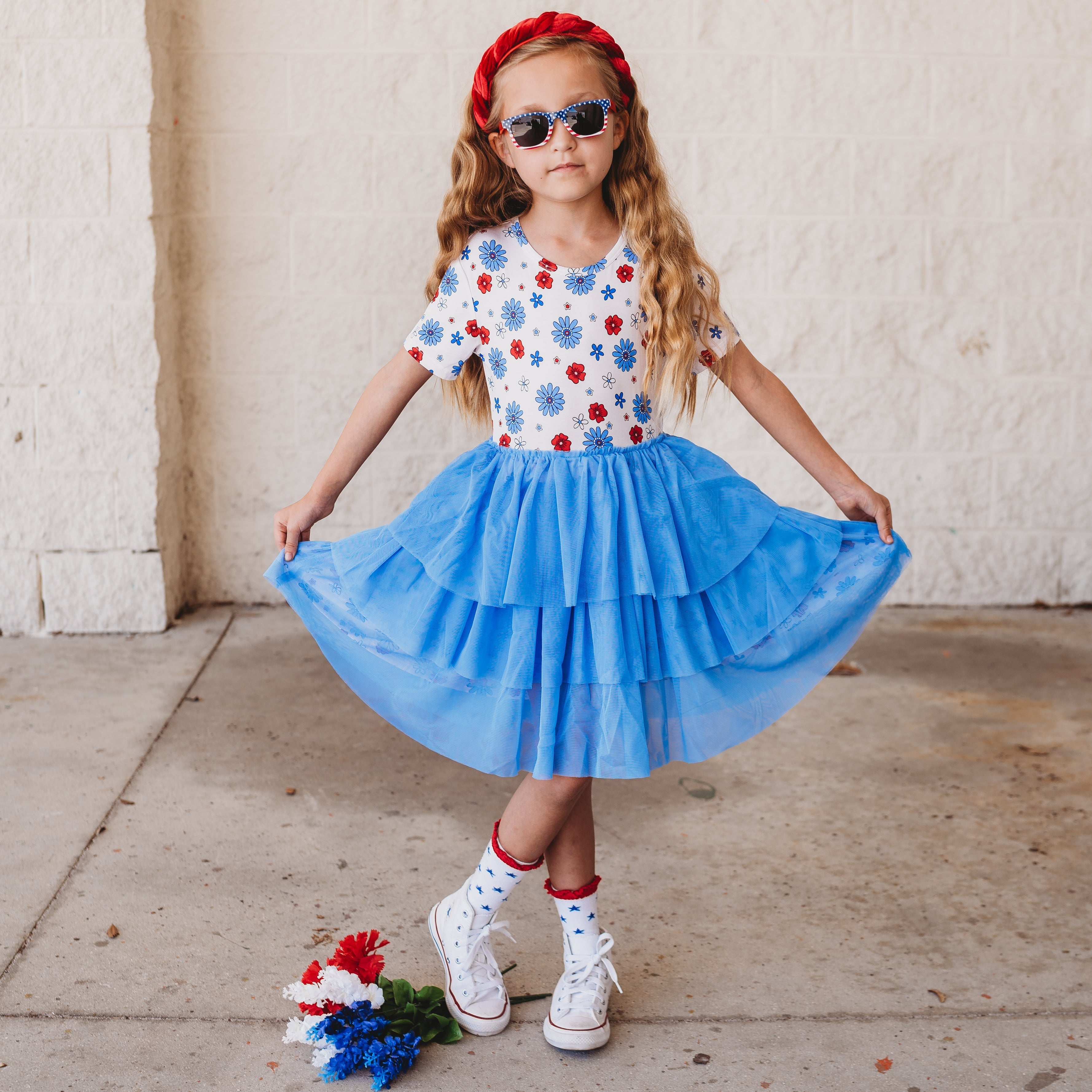 Exclusive Freedom Blooms Dream Tutu Dress