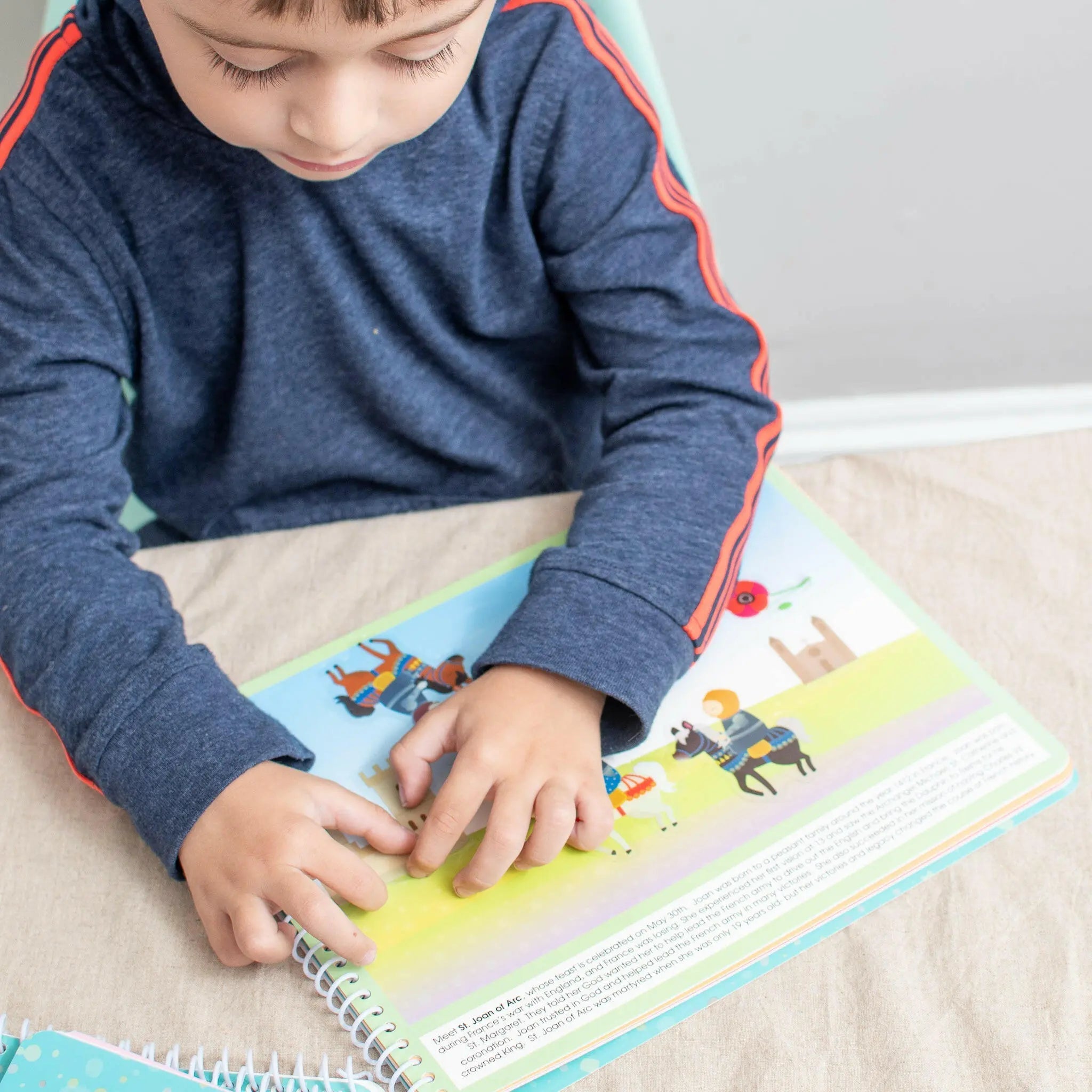 Saintly Scenes Book #4 - Reusable Sticker Scene And Coloring Book