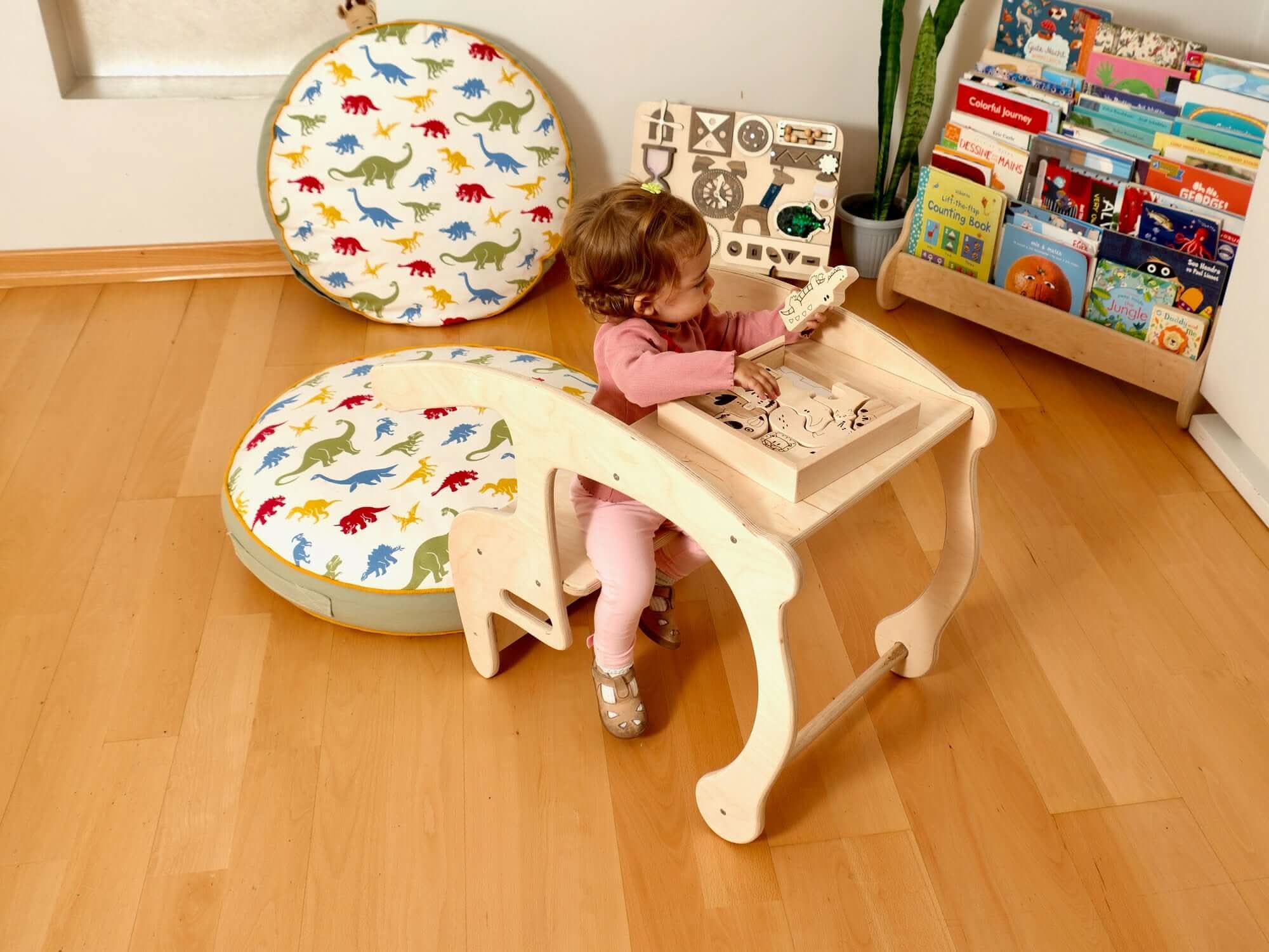 Toddler Rocking Chair And Table Set: Eco-friendly By