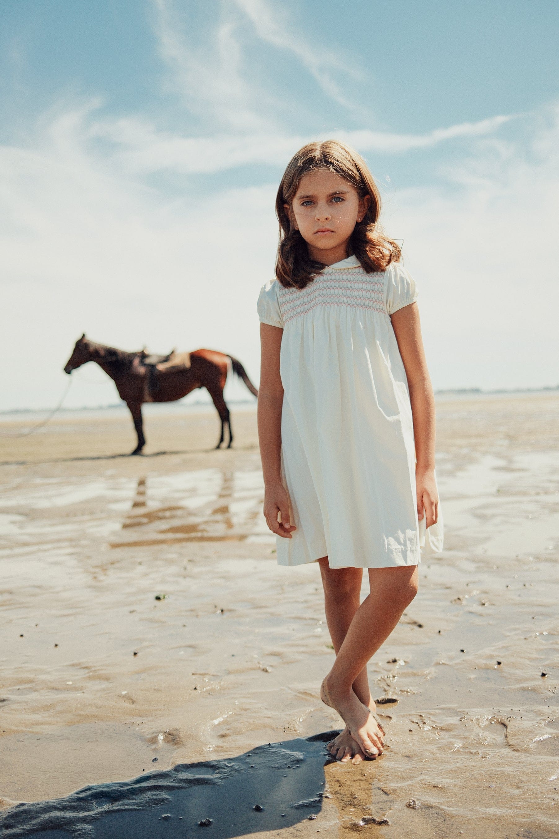 Lorreta Dress - Natural