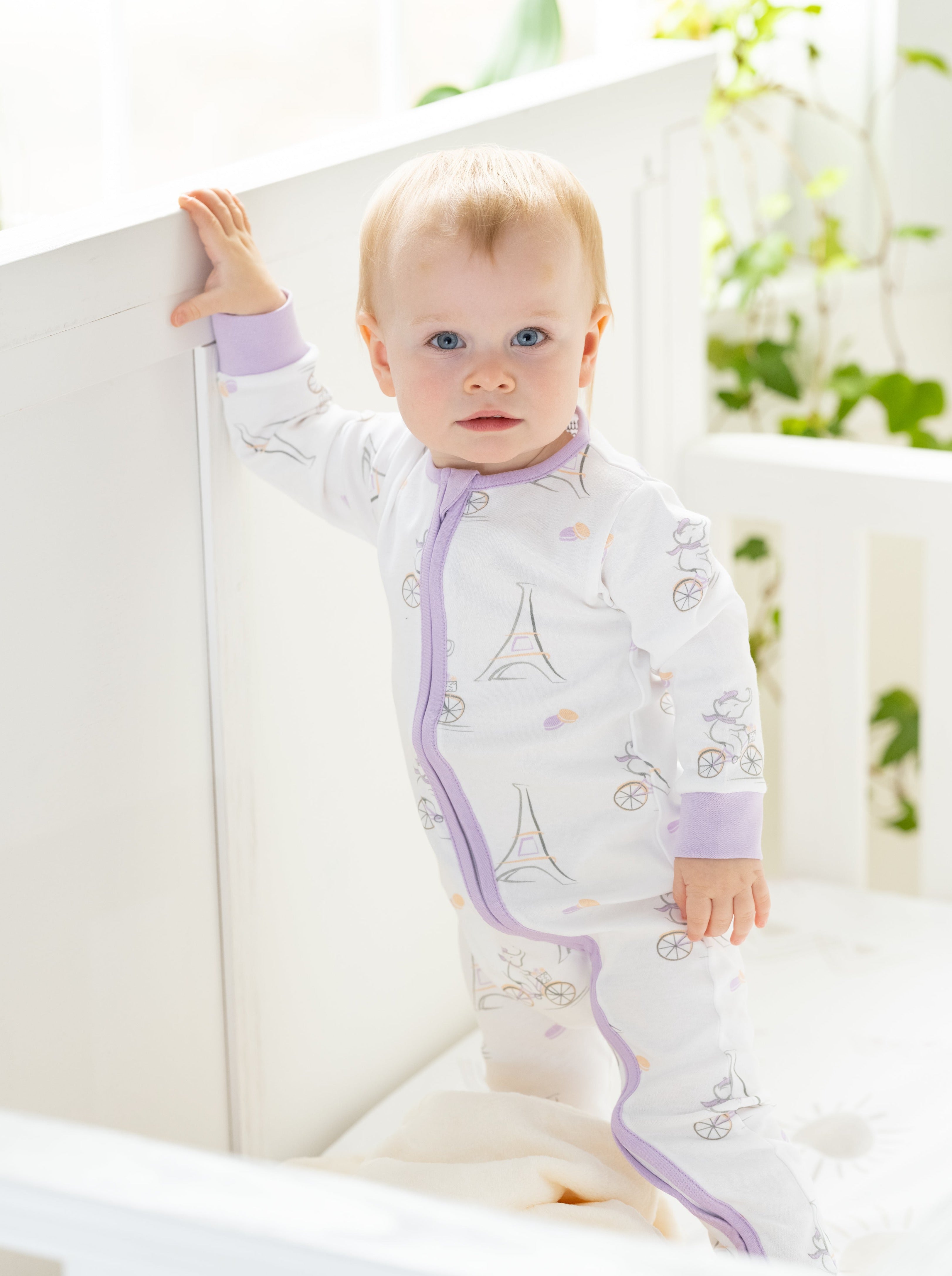 Organic Cotton Romper - Moy In Paris